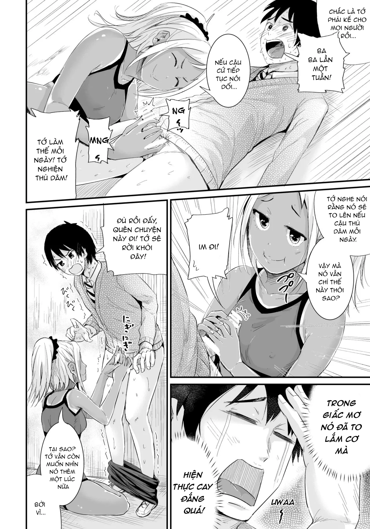 HentaiVN.net - Ảnh 8 - Họ muốn gạ địt một thằng trai tân như tôi! [Doutei no Ore o Yuuwaku suru Ecchi na Joshi-tachi!?] - Chap 2