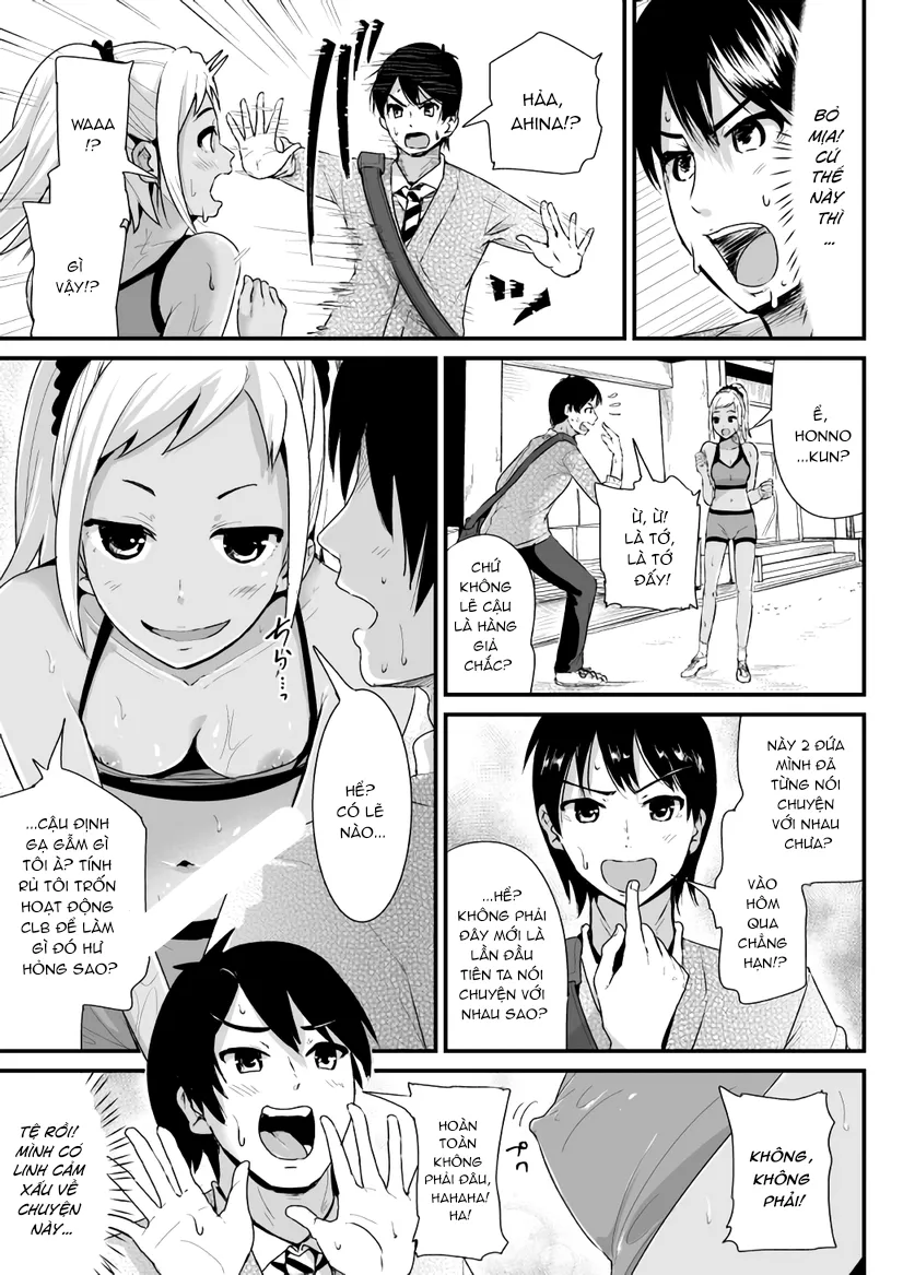HentaiVN.net - Ảnh 4 - Họ muốn gạ địt một thằng trai tân như tôi! [Doutei no Ore o Yuuwaku suru Ecchi na Joshi-tachi!?] - Chap 3