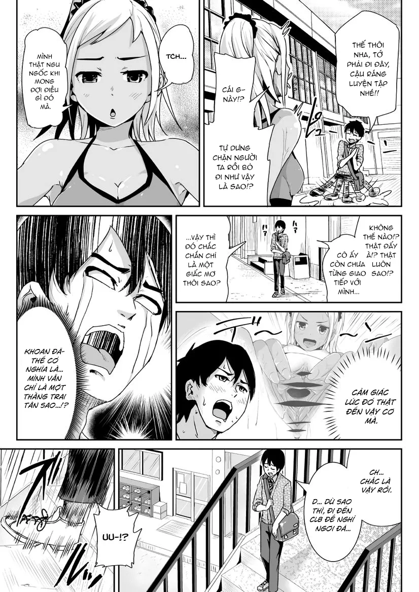 HentaiVN.net - Ảnh 5 - Họ muốn gạ địt một thằng trai tân như tôi! [Doutei no Ore o Yuuwaku suru Ecchi na Joshi-tachi!?] - Chap 3