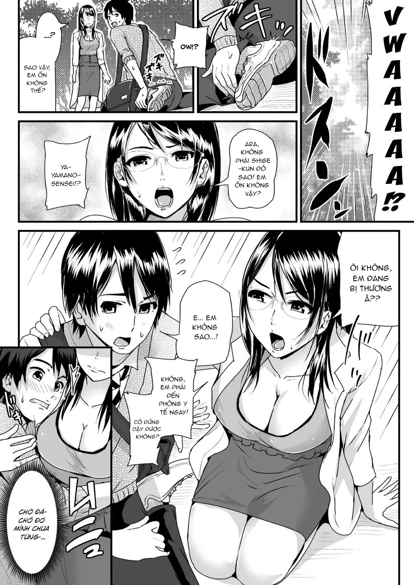 HentaiVN.net - Ảnh 6 - Họ muốn gạ địt một thằng trai tân như tôi! [Doutei no Ore o Yuuwaku suru Ecchi na Joshi-tachi!?] - Chap 3