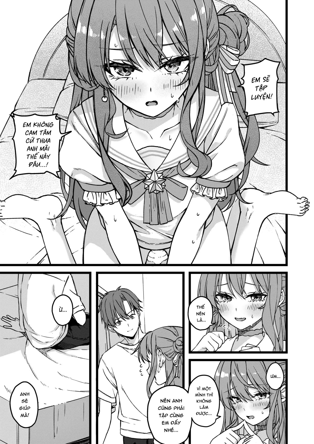 HentaiVN.net - Ảnh 14 - Sui-chan hôm nay cũng lại thua cuộc mất rồi - Oneshot
