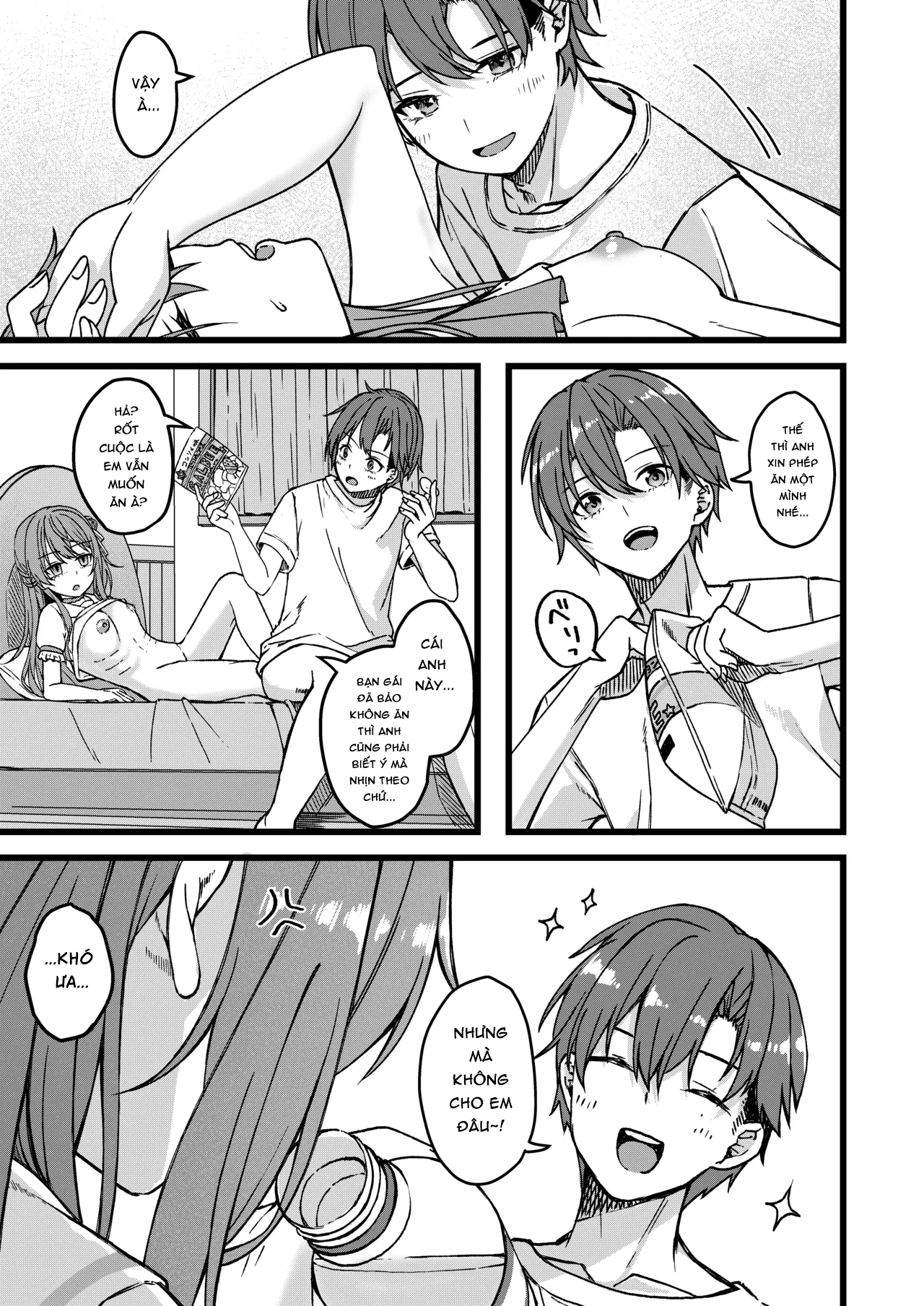 HentaiVN.net - Ảnh 4 - Sui-chan hôm nay cũng lại thua cuộc mất rồi - Oneshot