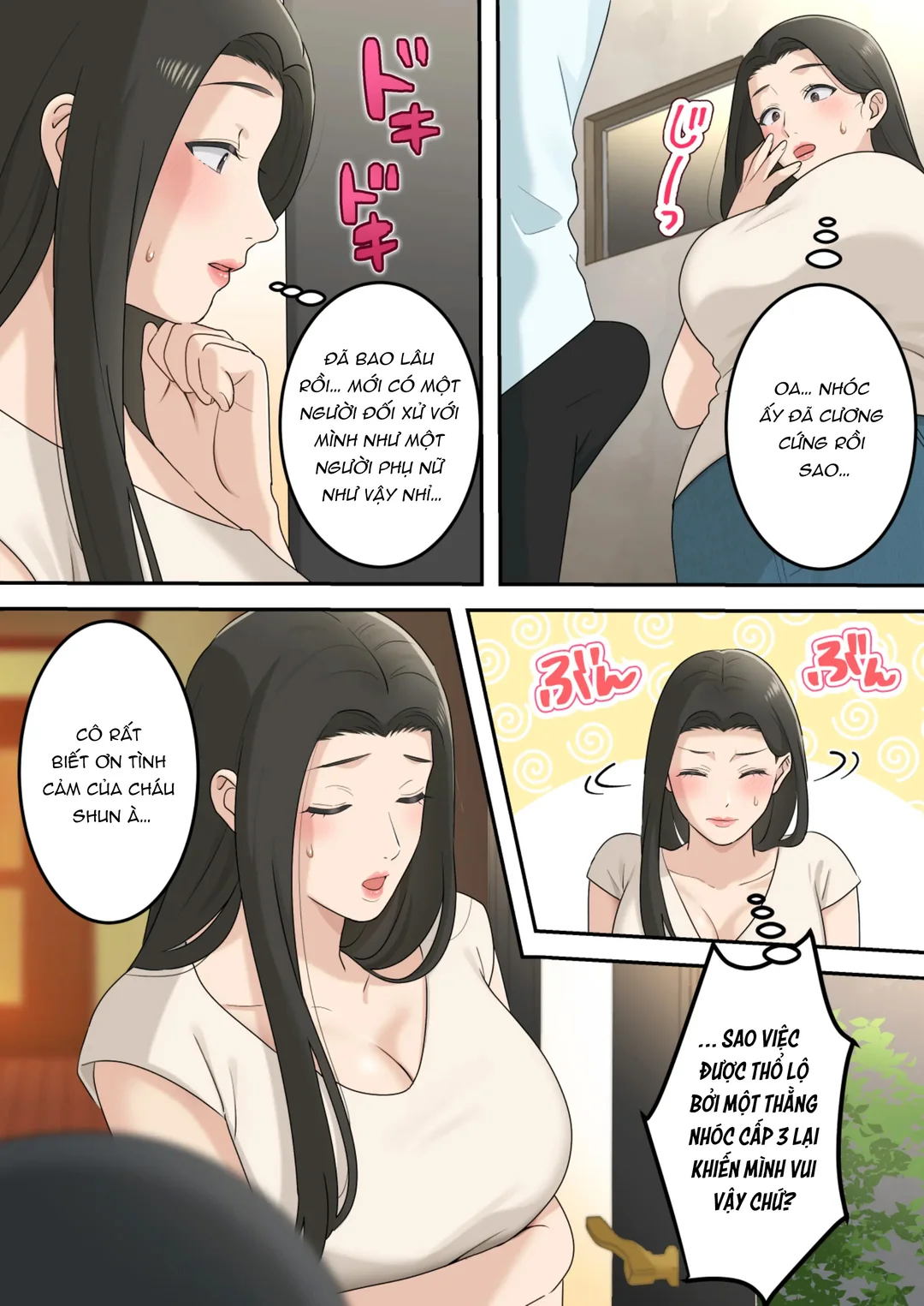 HentaiVN.net - Ảnh 11 - Tôi lén lút hẹn hò với mẹ bạn - Oneshot