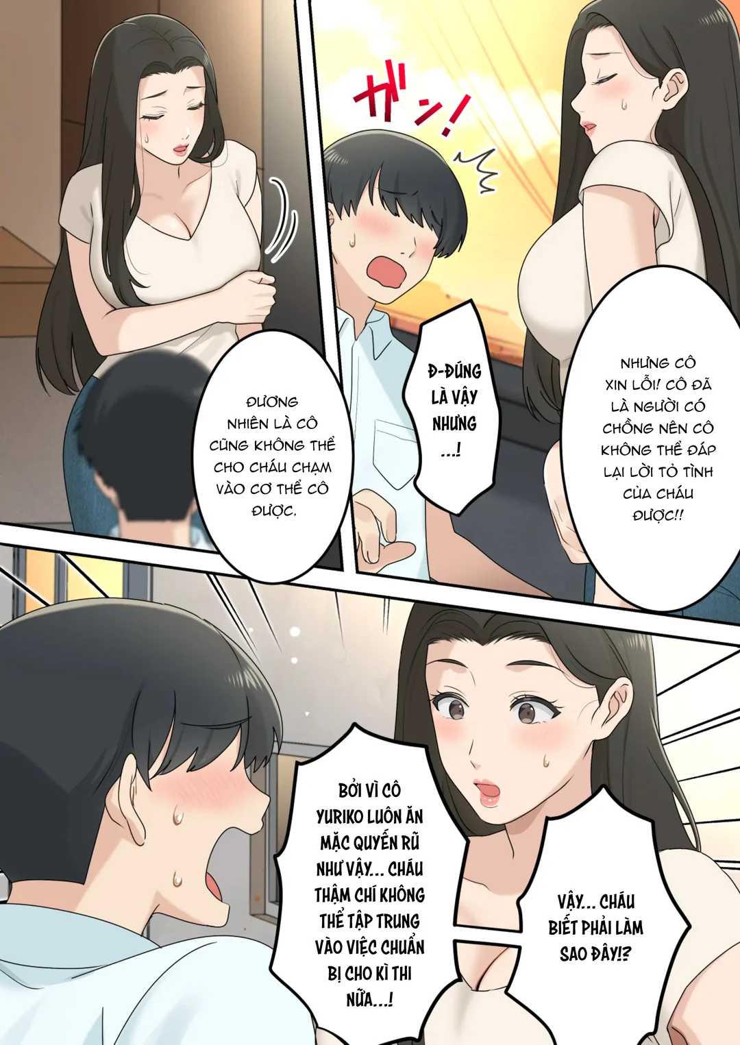 HentaiVN.net - Ảnh 12 - Tôi lén lút hẹn hò với mẹ bạn - Oneshot