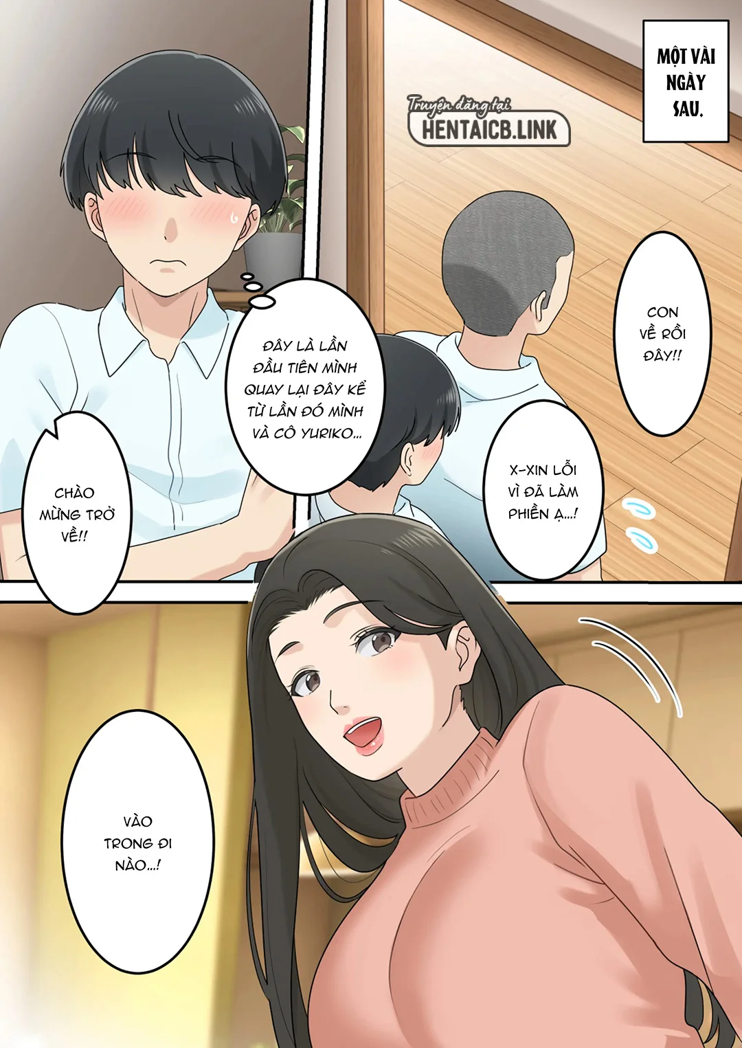 HentaiVN.net - Ảnh 22 - Tôi lén lút hẹn hò với mẹ bạn - Oneshot