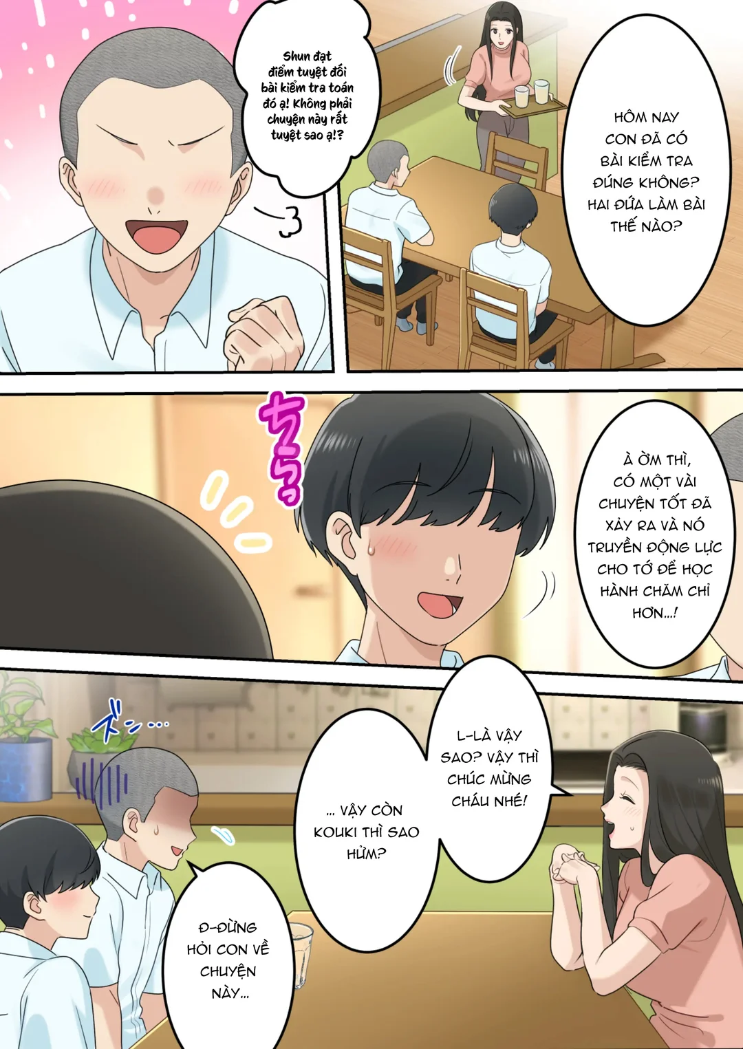 HentaiVN.net - Ảnh 23 - Tôi lén lút hẹn hò với mẹ bạn - Oneshot