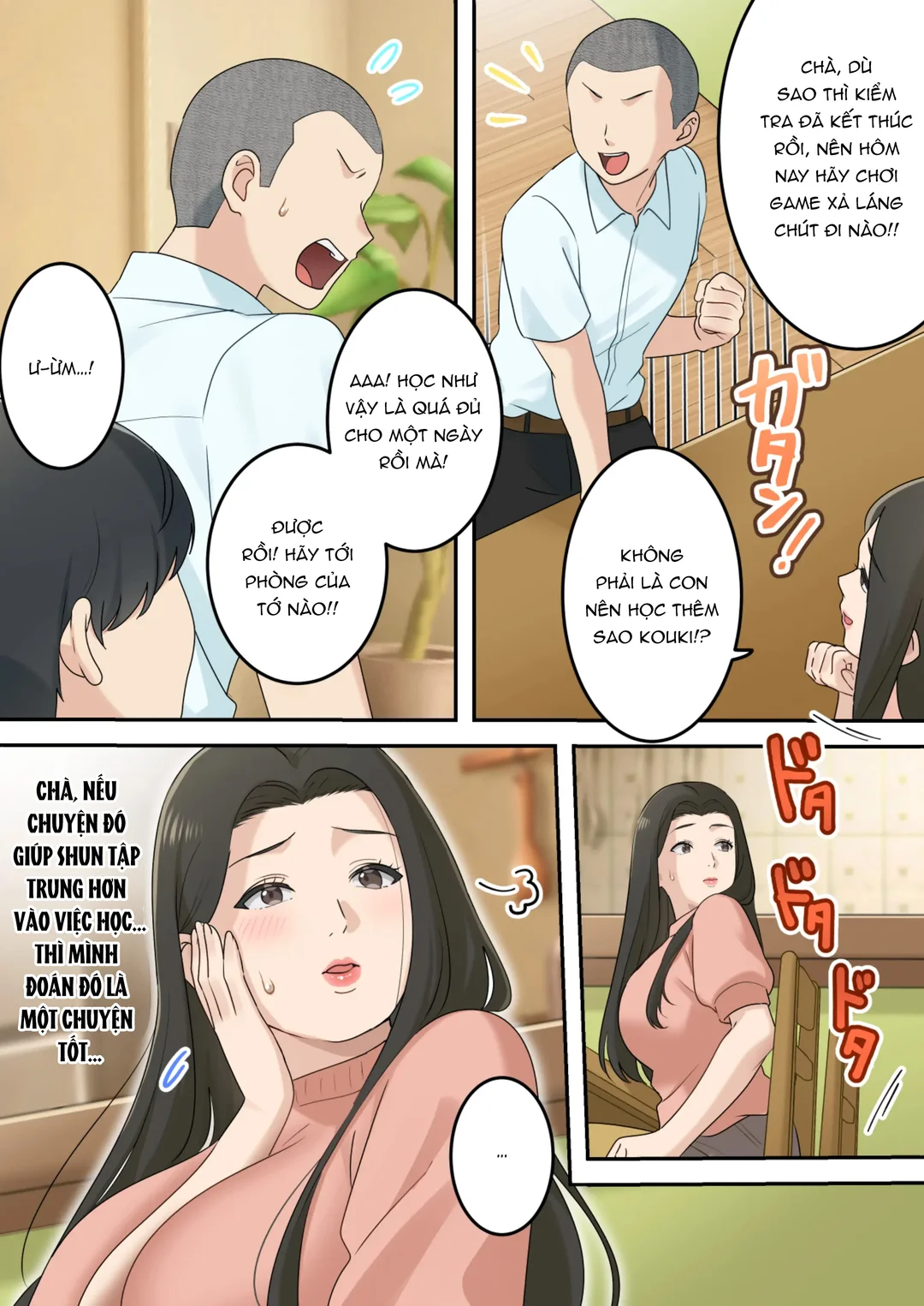 HentaiVN.net - Ảnh 24 - Tôi lén lút hẹn hò với mẹ bạn - Oneshot