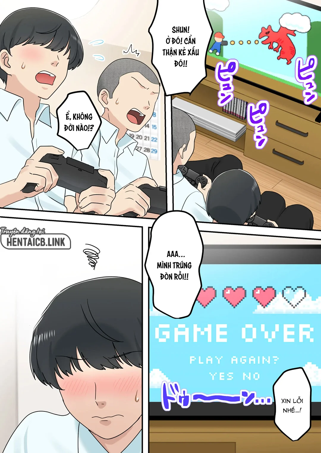 HentaiVN.net - Ảnh 25 - Tôi lén lút hẹn hò với mẹ bạn - Oneshot