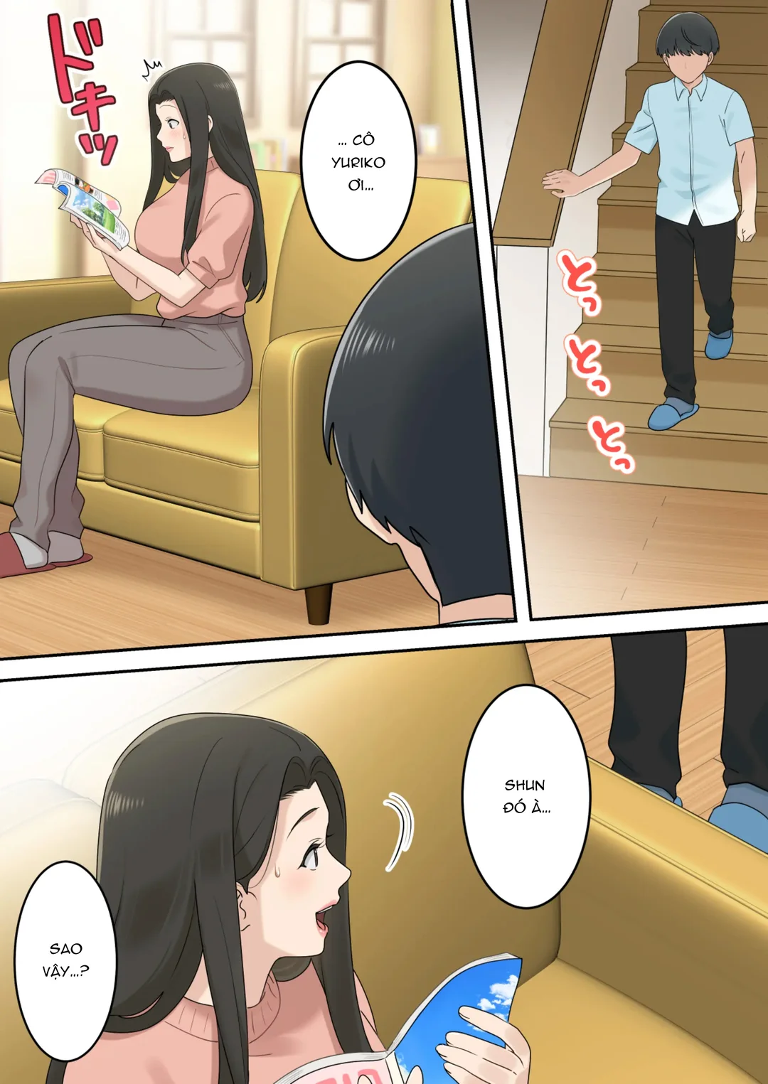 HentaiVN.net - Ảnh 27 - Tôi lén lút hẹn hò với mẹ bạn - Oneshot
