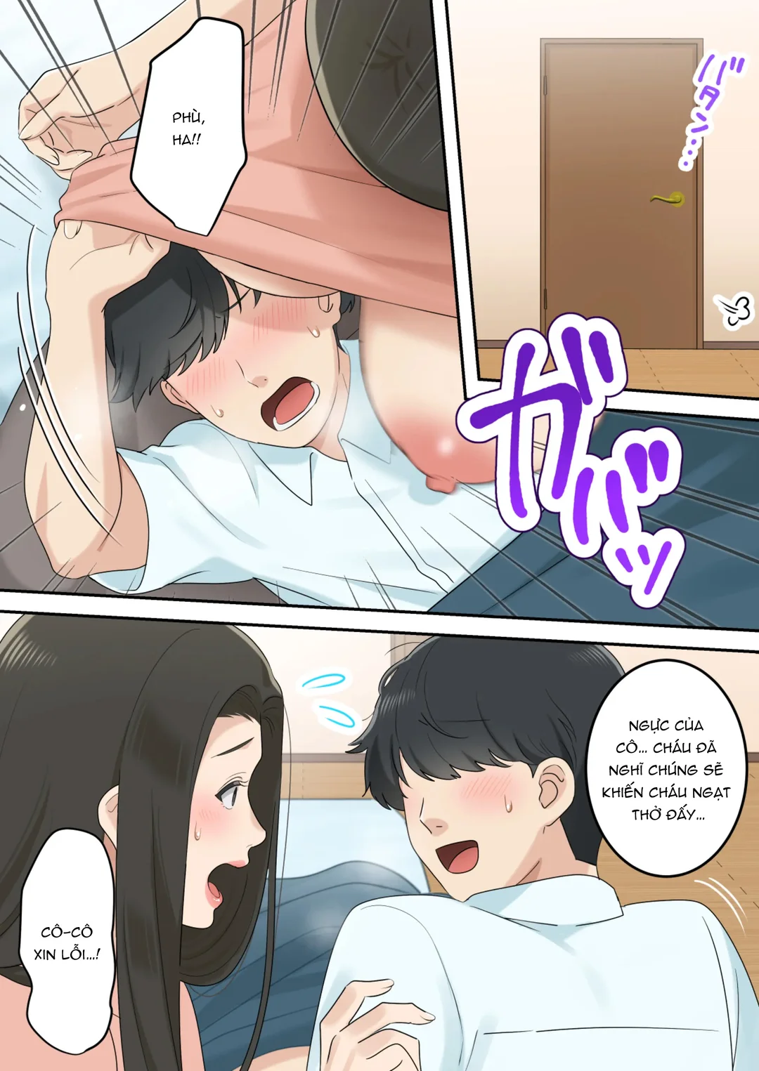 HentaiVN.net - Ảnh 45 - Tôi lén lút hẹn hò với mẹ bạn - Oneshot
