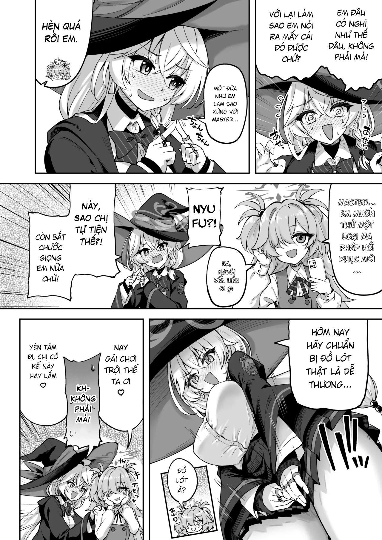 HentaiVN.net - Ảnh 5 - Master ga Genki ni Naru Mahou desu! - One shot khô dái