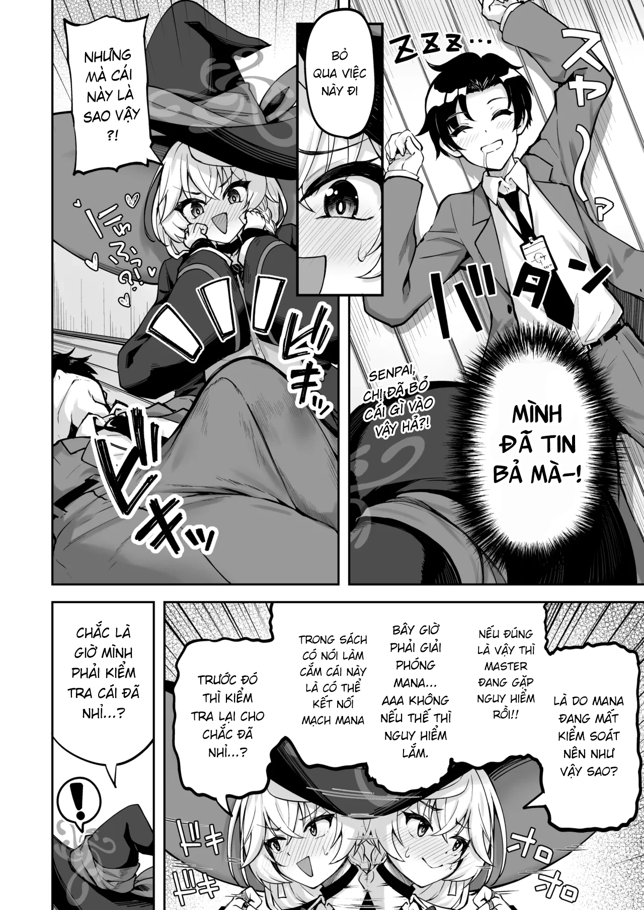 HentaiVN.net - Ảnh 7 - Master ga Genki ni Naru Mahou desu! - One shot khô dái