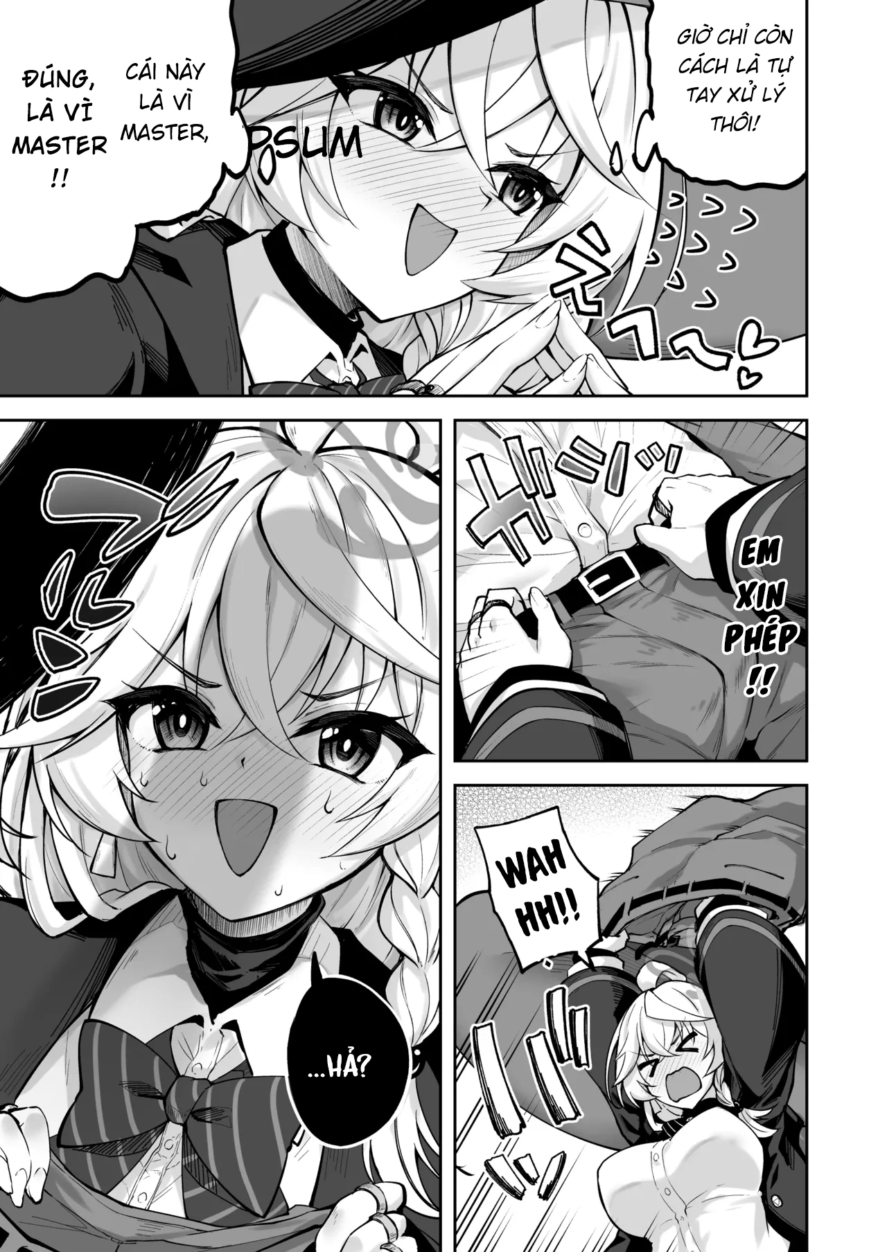 HentaiVN.net - Ảnh 8 - Master ga Genki ni Naru Mahou desu! - One shot khô dái