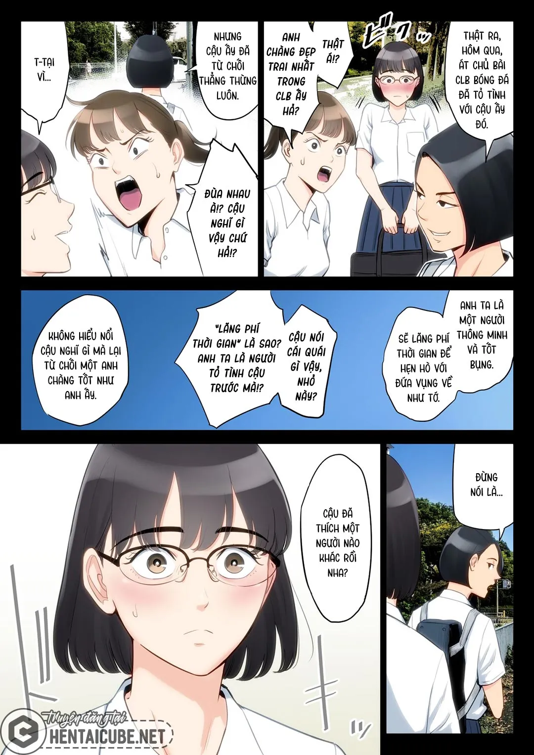 HentaiVN.net - Ảnh 4 - Tôi, mẹ và chú [Watashi, Oji, Haha.] - Chap 1