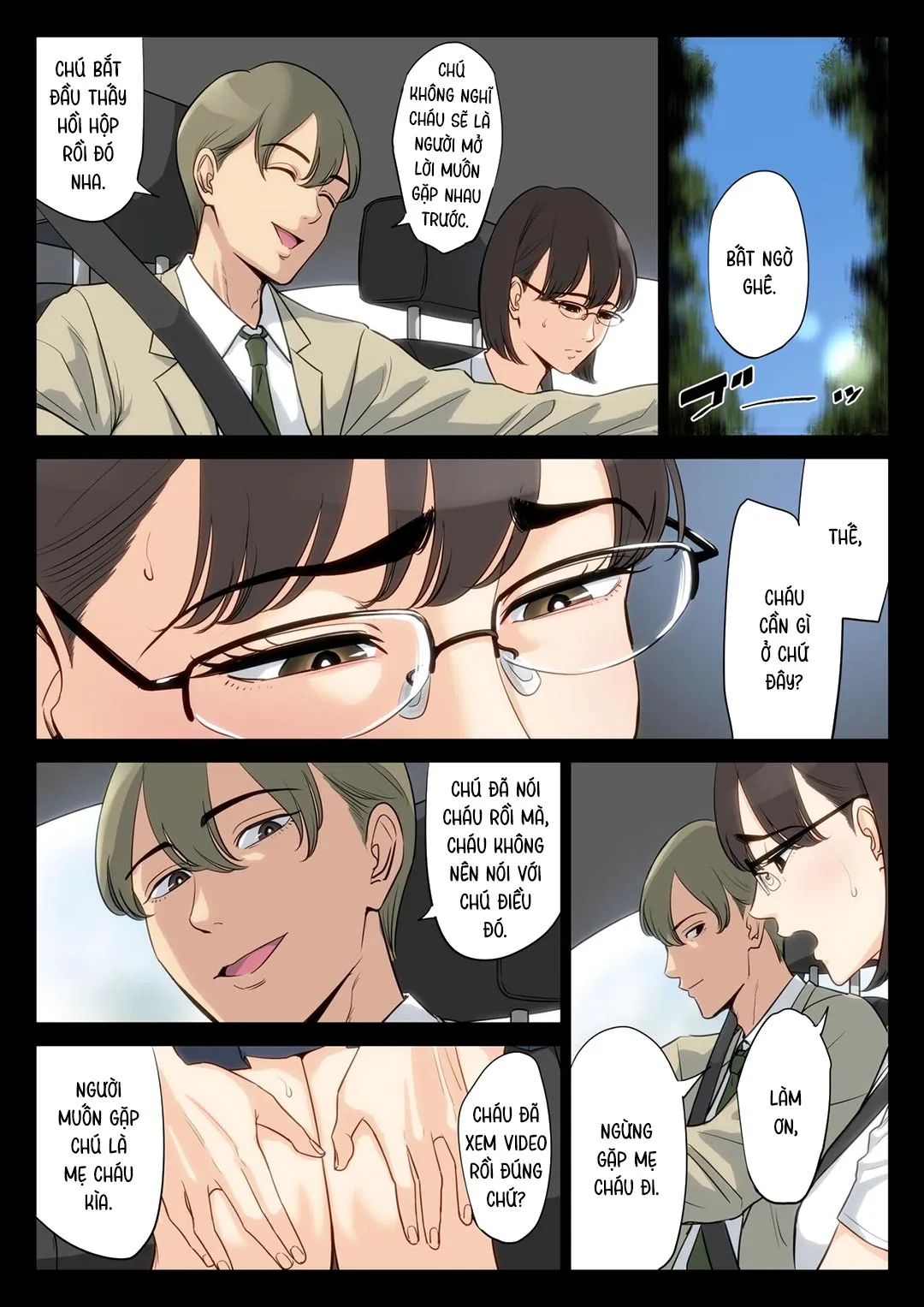 HentaiVN.net - Ảnh 17 - Tôi, mẹ và chú [Watashi, Oji, Haha.] - Chap 2