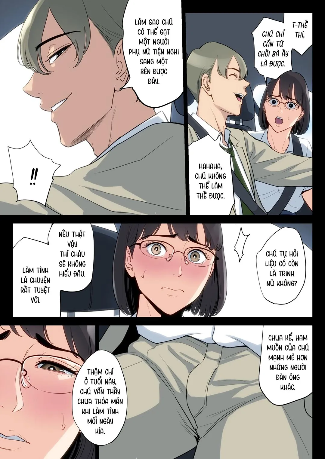 HentaiVN.net - Ảnh 18 - Tôi, mẹ và chú [Watashi, Oji, Haha.] - Chap 2