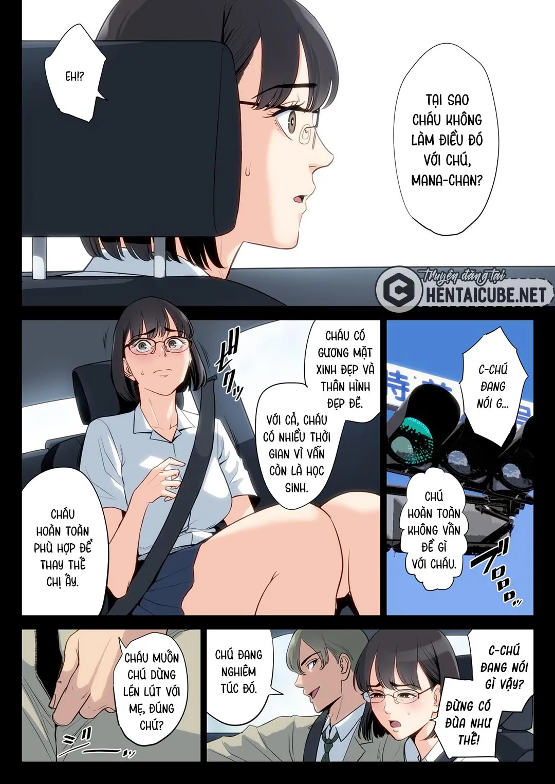 HentaiVN.net - Ảnh 21 - Tôi, mẹ và chú [Watashi, Oji, Haha.] - Chap 2