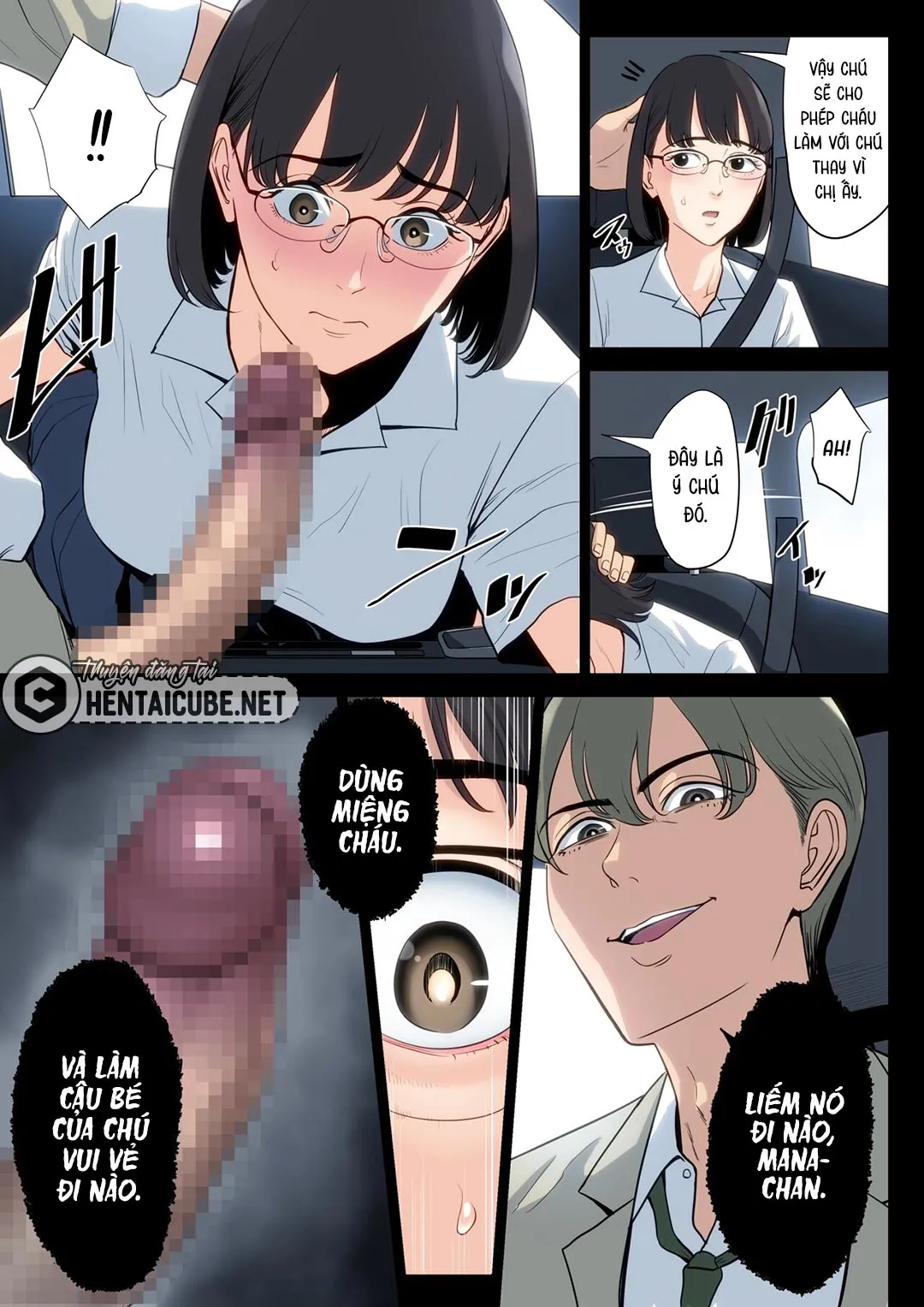 HentaiVN.net - Ảnh 22 - Tôi, mẹ và chú [Watashi, Oji, Haha.] - Chap 2