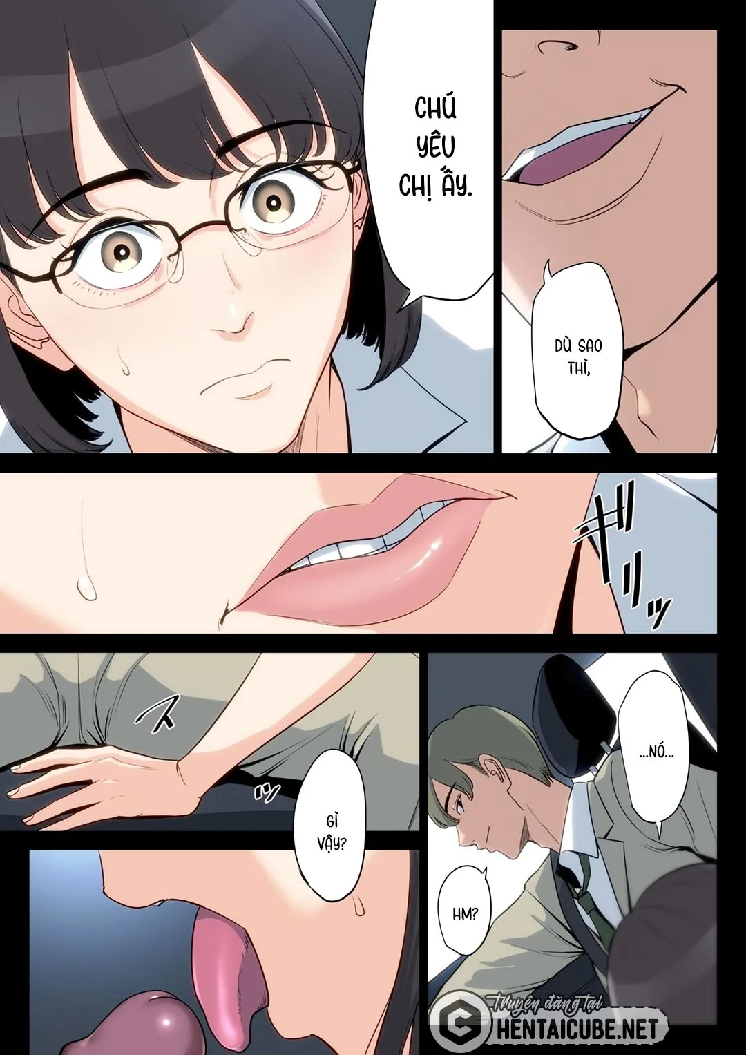 HentaiVN.net - Ảnh 24 - Tôi, mẹ và chú [Watashi, Oji, Haha.] - Chap 2
