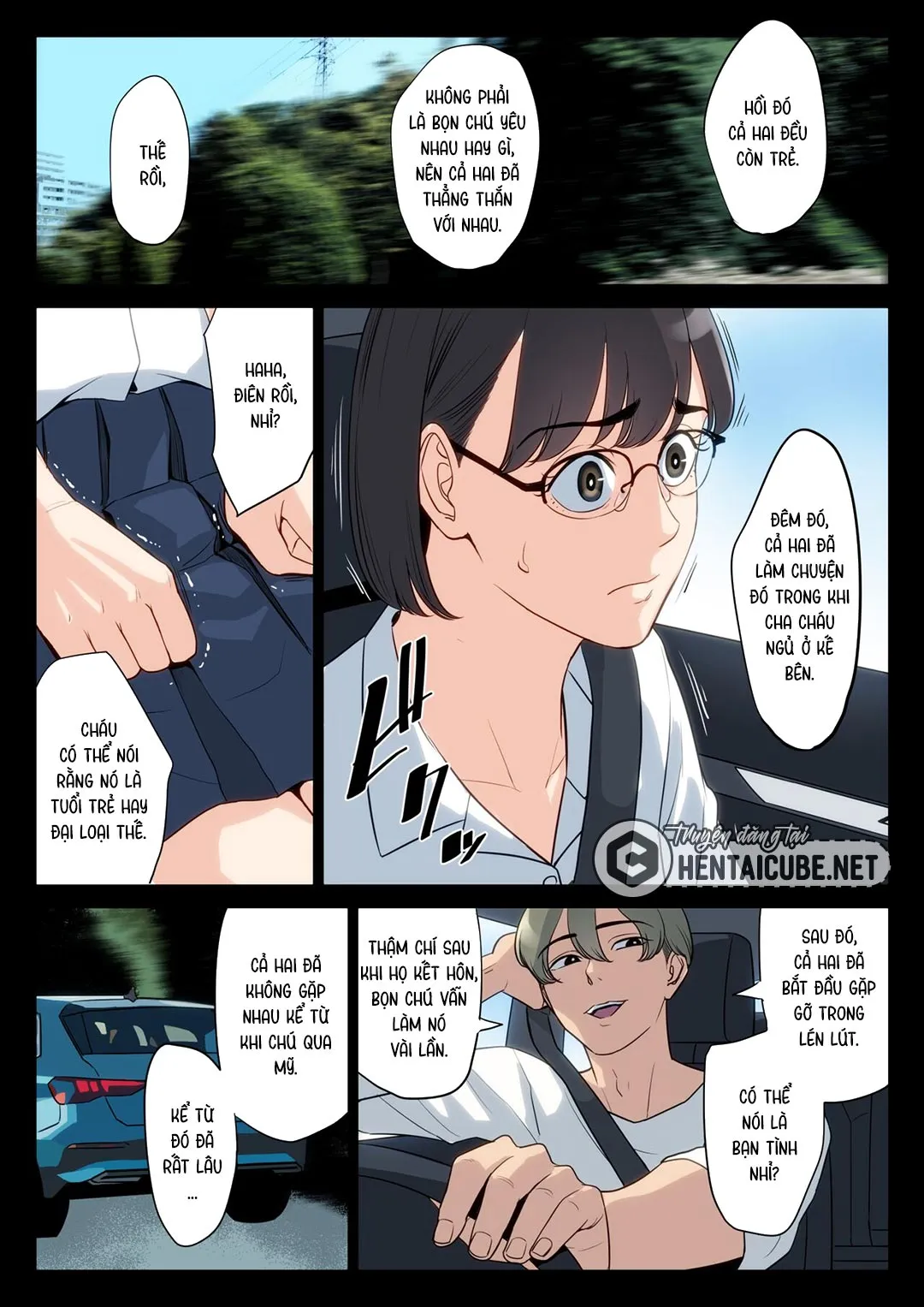 HentaiVN.net - Ảnh 4 - Tôi, mẹ và chú [Watashi, Oji, Haha.] - Chap 2