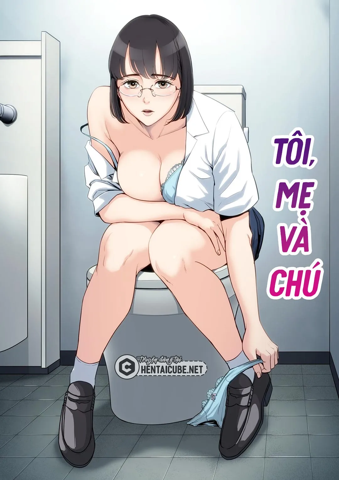 HentaiVN.net - Ảnh 46 - Tôi, mẹ và chú [Watashi, Oji, Haha.] - Chap 2