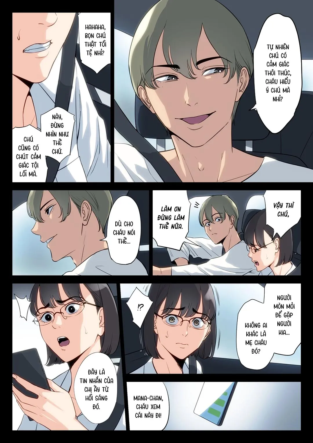 HentaiVN.net - Ảnh 5 - Tôi, mẹ và chú [Watashi, Oji, Haha.] - Chap 2