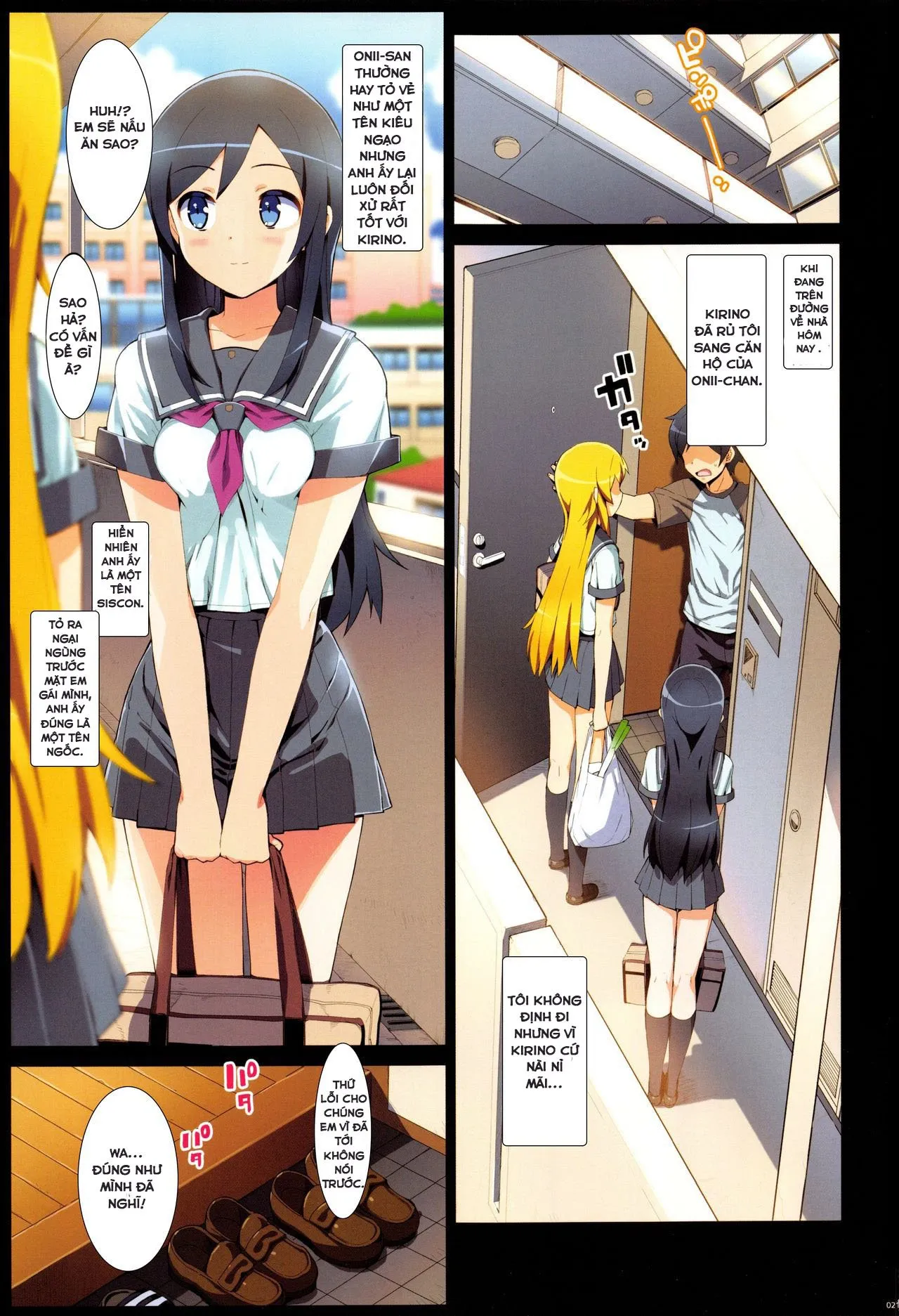 HentaiVN.net - Ảnh 3 - Kataomoi shiteta Onii-san ni Shinyuu no Mae de Shojo o Ubaware chaimashita. (Ore no Imouto ga Konna ni Kawaii Wake ga Nai) [I Had A Crush On Onii-Chan. He Stole My Virginity In Front Of My Friend.] - Oneshot