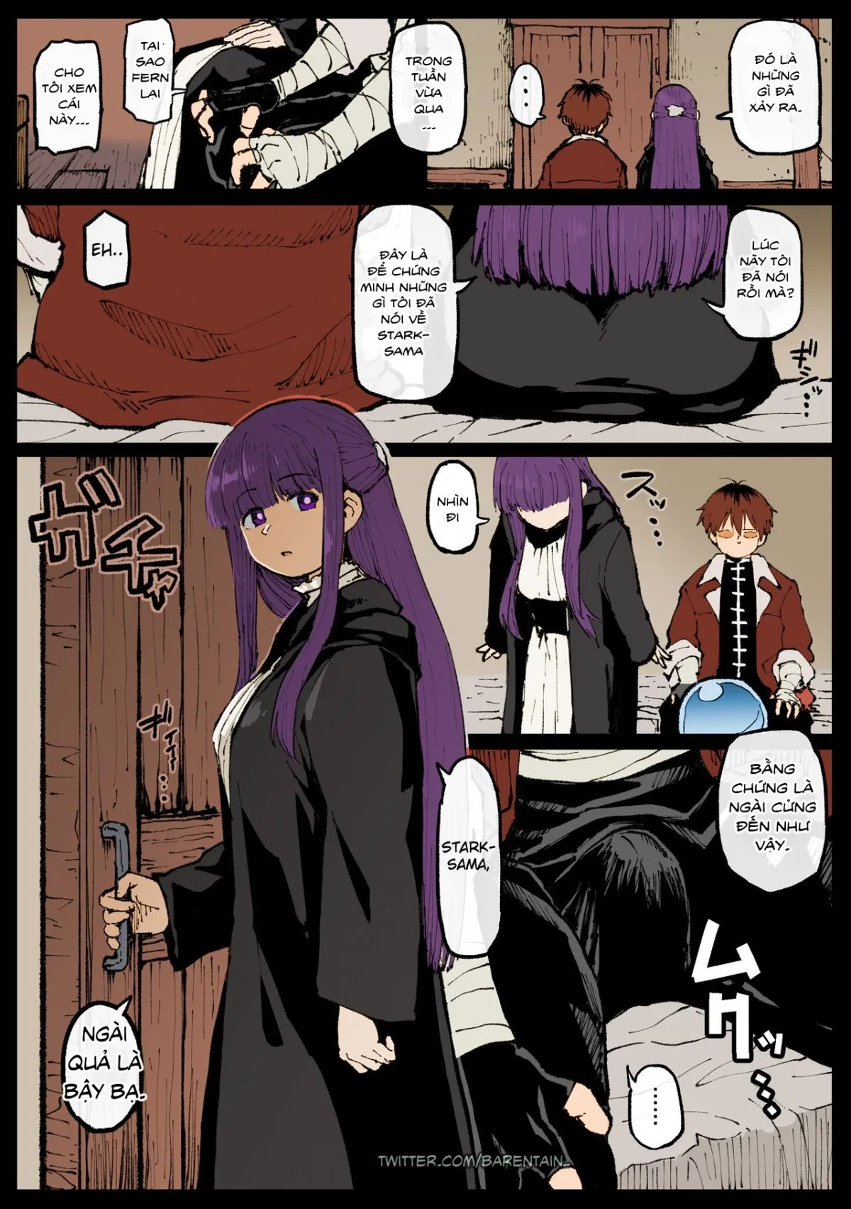 HentaiVN.net - Ảnh 10 - Fern-san did her best [decensored] [Ganbatta Fern-san, がんばったフェルンさん (葬送のフリーレン)] - Oneshot