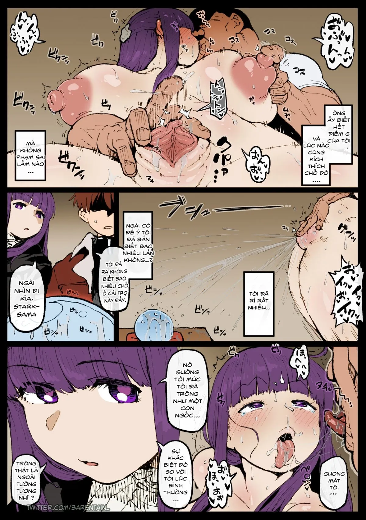 HentaiVN.net - Ảnh 4 - Fern-san did her best [decensored] [Ganbatta Fern-san, がんばったフェルンさん (葬送のフリーレン)] - Oneshot