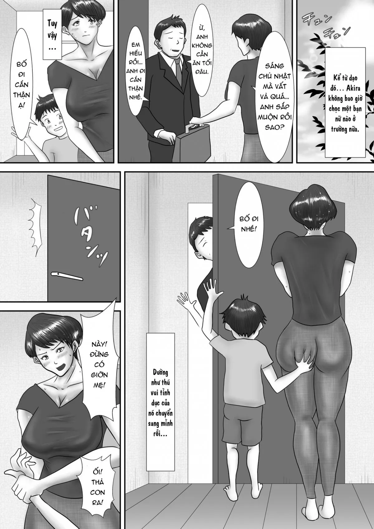 HentaiVN.net - Ảnh 19 - Hồ sơ huấn luyện bà mẹ thảm hại - Chap 1
