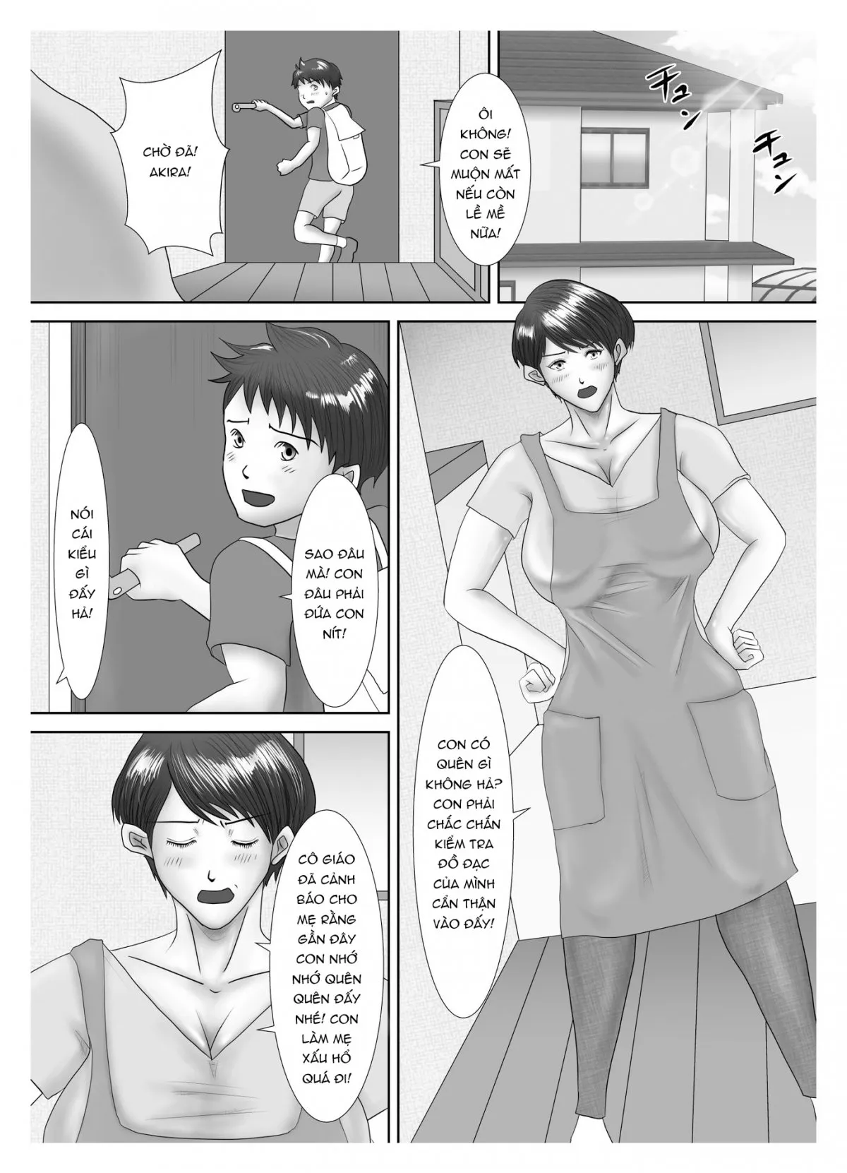 HentaiVN.net - Ảnh 3 - Hồ sơ huấn luyện bà mẹ thảm hại - Chap 1