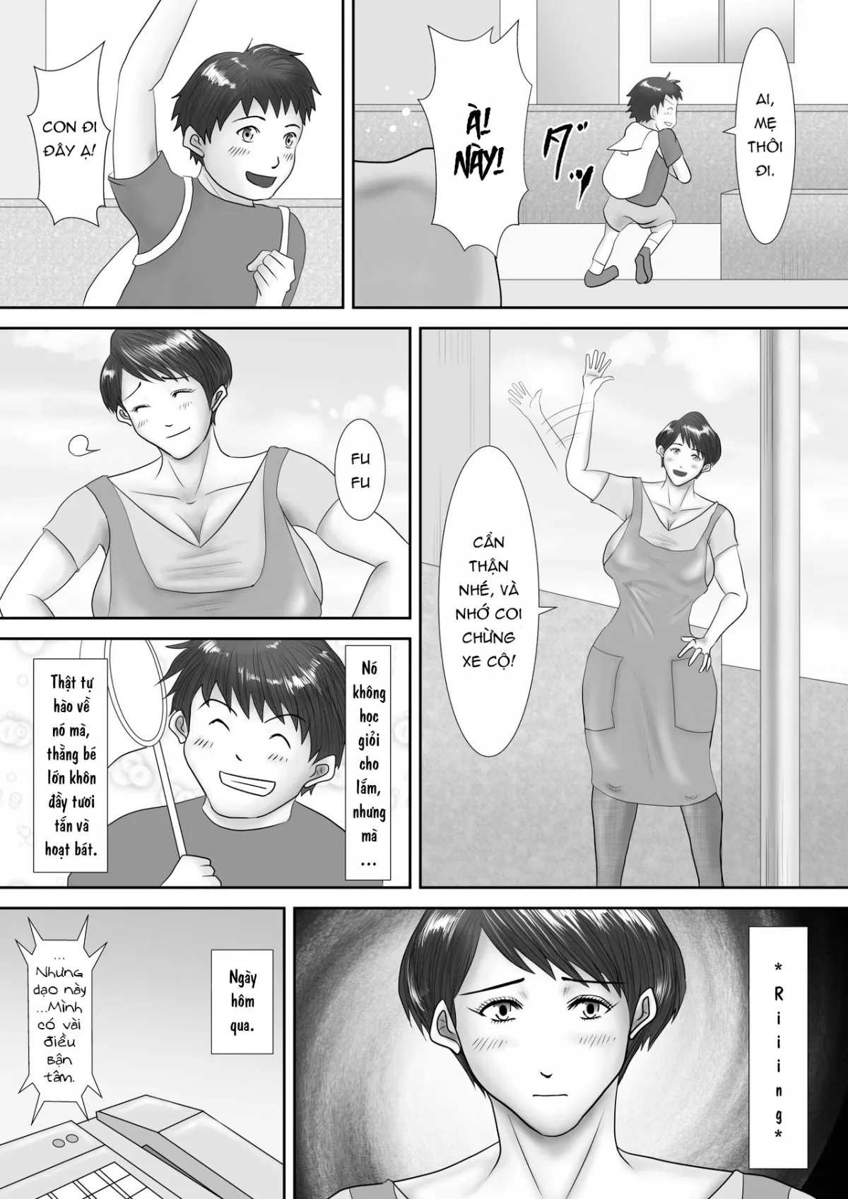 HentaiVN.net - Ảnh 4 - Hồ sơ huấn luyện bà mẹ thảm hại - Chap 1