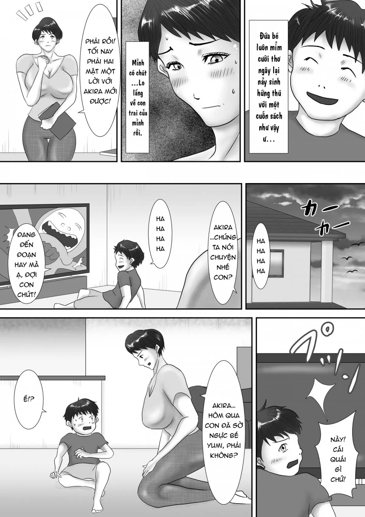 HentaiVN.net - Ảnh 7 - Hồ sơ huấn luyện bà mẹ thảm hại - Chap 1