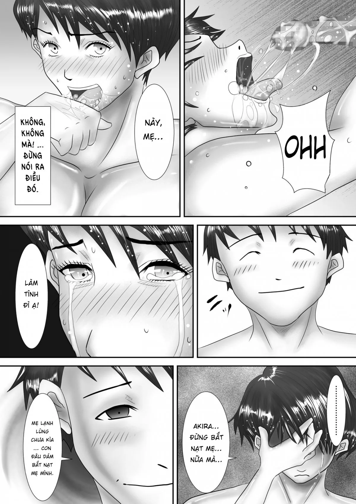 HentaiVN.net - Ảnh 13 - Hồ sơ huấn luyện bà mẹ thảm hại - Chap 2