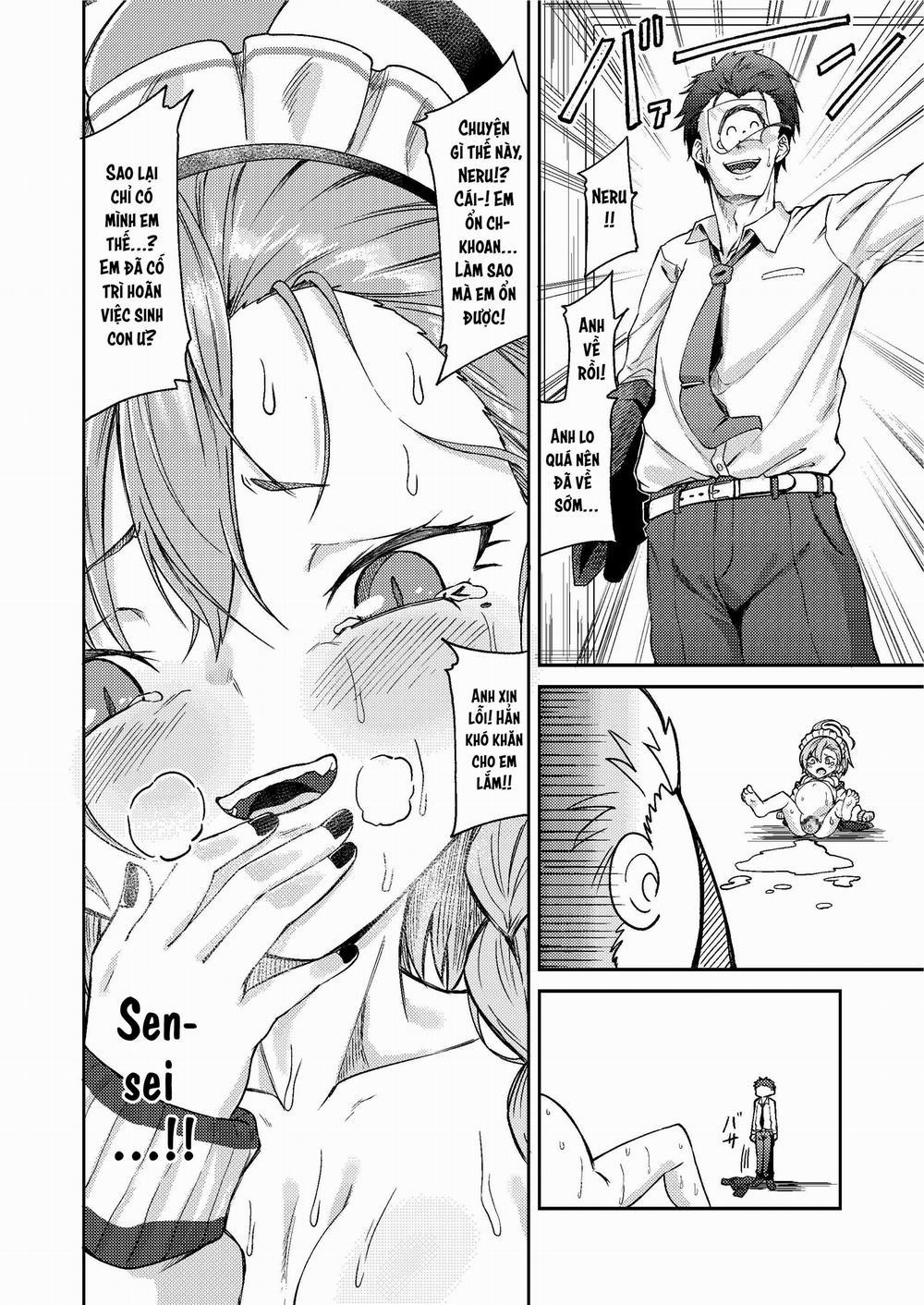 HentaiVN.net - Ảnh 21 - Lỗi em, thầy ơi...Em sắp sinh rồi! [Sensei Wari Umarechau] - Oneshot