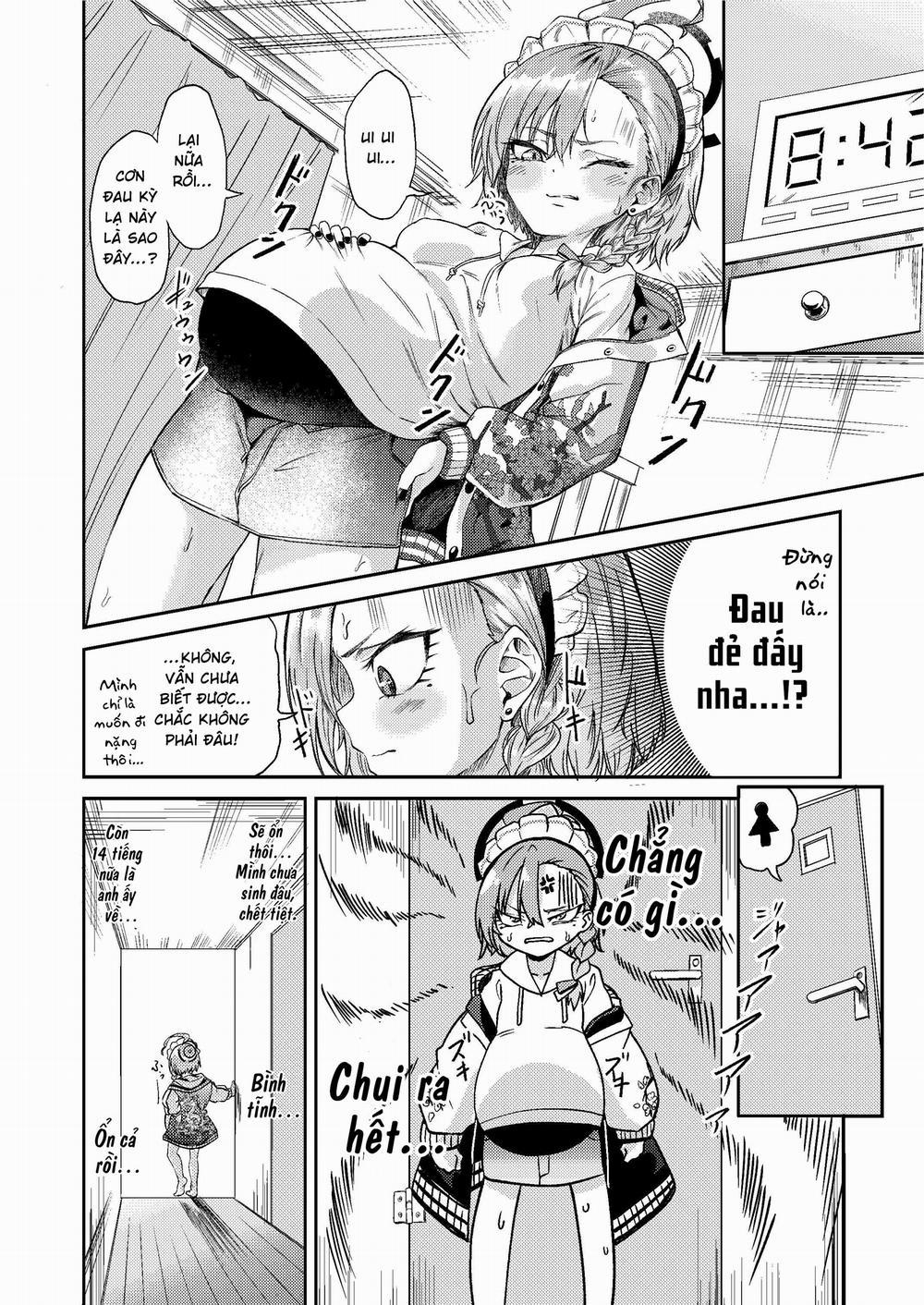 HentaiVN.net - Ảnh 3 - Lỗi em, thầy ơi...Em sắp sinh rồi! [Sensei Wari Umarechau] - Oneshot