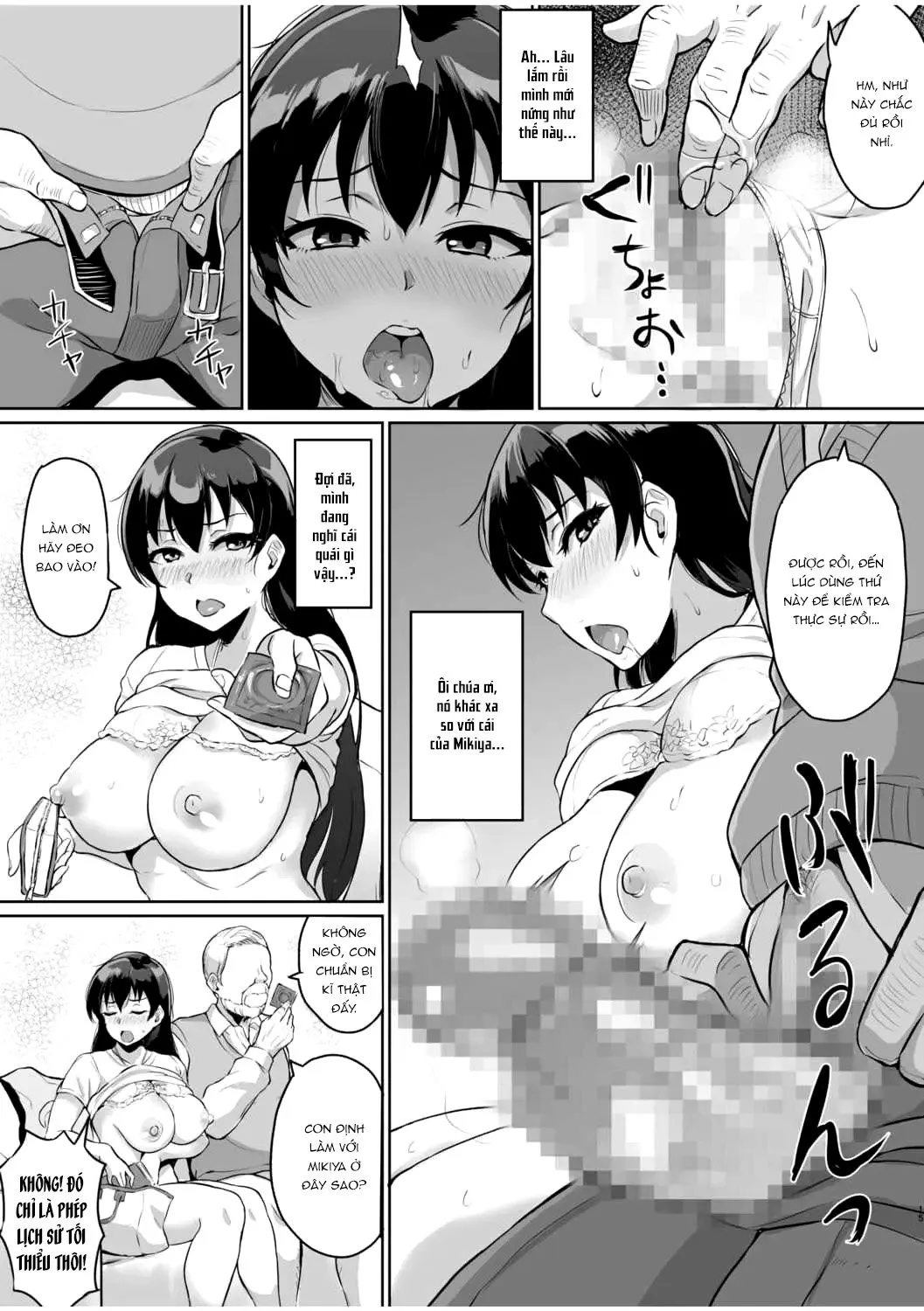 HentaiVN.net - Ảnh 15 - Moto Papakatsu Aite to no Himitsu no SEX ~Gifu Kara no Teishuku Shiken~ - Chap 1