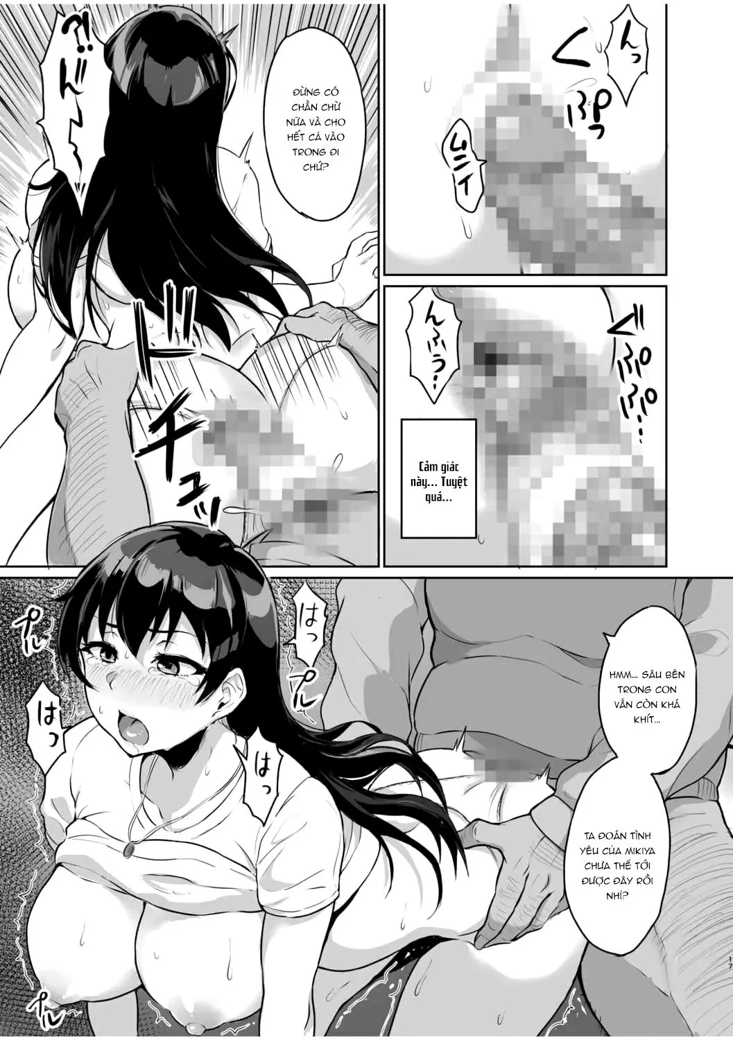 HentaiVN.net - Ảnh 17 - Moto Papakatsu Aite to no Himitsu no SEX ~Gifu Kara no Teishuku Shiken~ - Chap 1