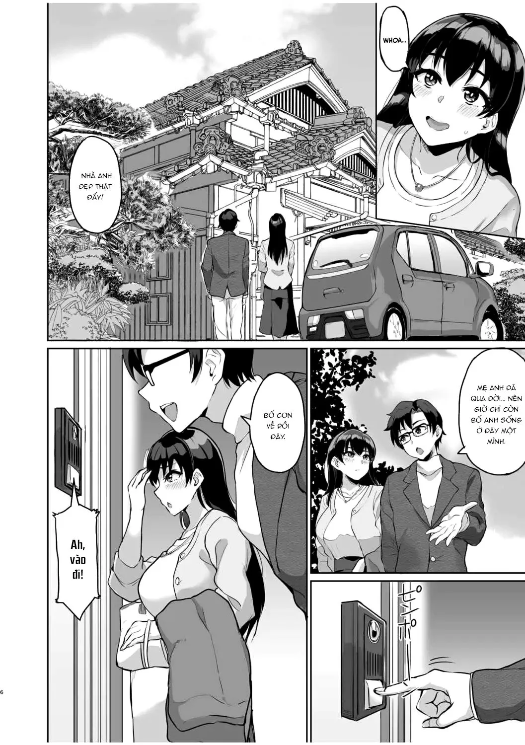 HentaiVN.net - Ảnh 7 - Moto Papakatsu Aite to no Himitsu no SEX ~Gifu Kara no Teishuku Shiken~ - Chap 1