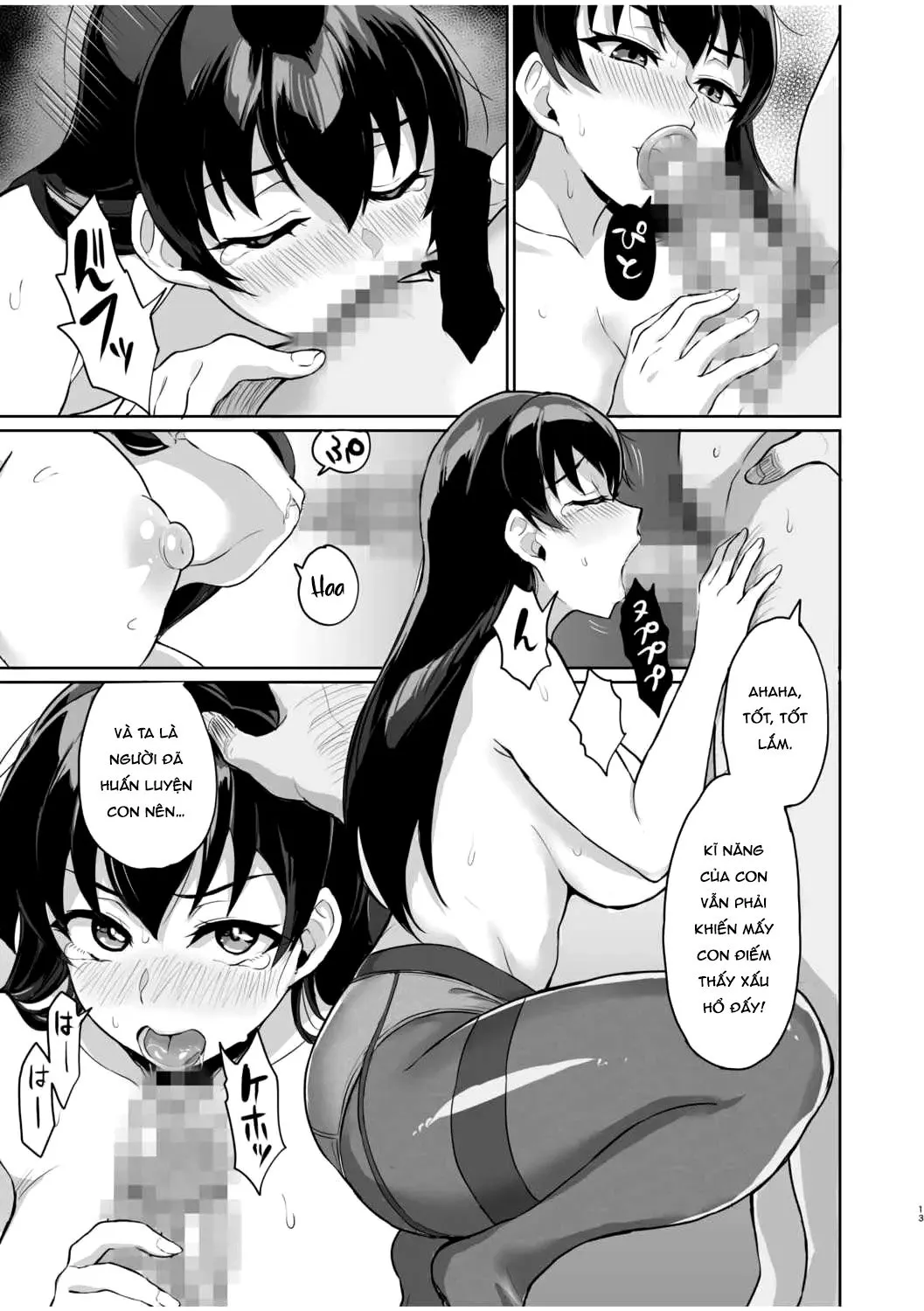 HentaiVN.net - Ảnh 13 - Moto Papakatsu Aite to no Himitsu no SEX ~Gifu Kara no Teishuku Shiken~ - Chap 2