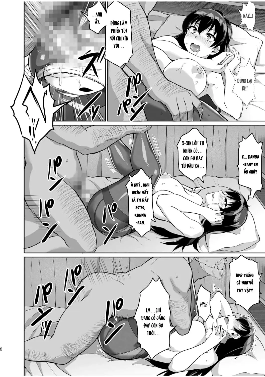 HentaiVN.net - Ảnh 20 - Moto Papakatsu Aite to no Himitsu no SEX ~Gifu Kara no Teishuku Shiken~ - Chap 2