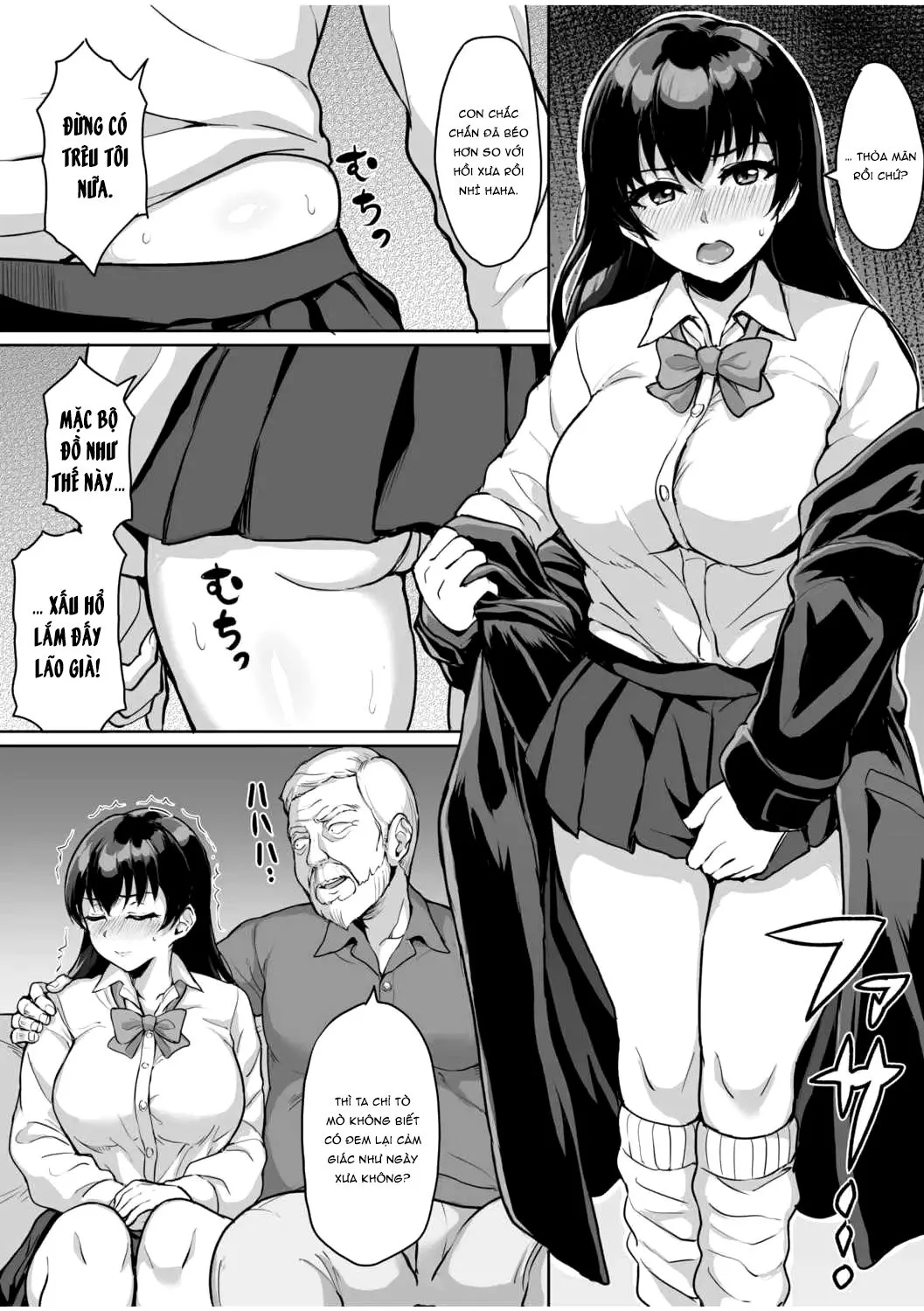 HentaiVN.net - Ảnh 4 - Moto Papakatsu Aite to no Himitsu no SEX ~Gifu Kara no Teishuku Shiken~ - Chap 3
