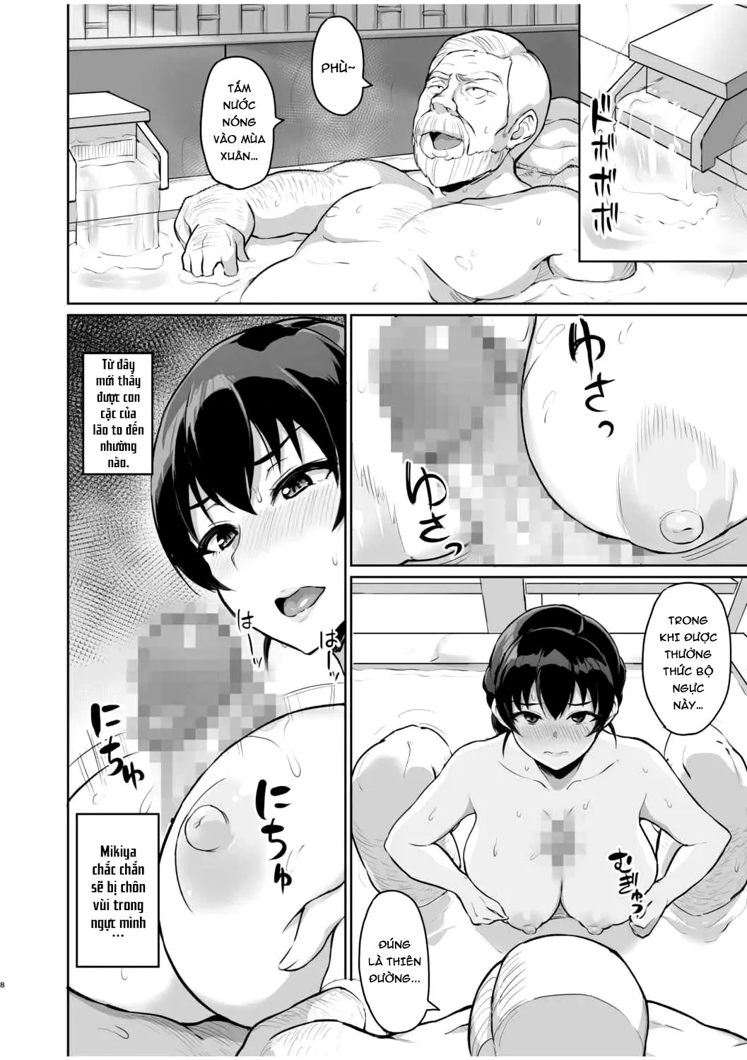 HentaiVN.net - Ảnh 9 - Moto Papakatsu Aite to no Himitsu no SEX ~Gifu Kara no Teishuku Shiken~ - Chap 4