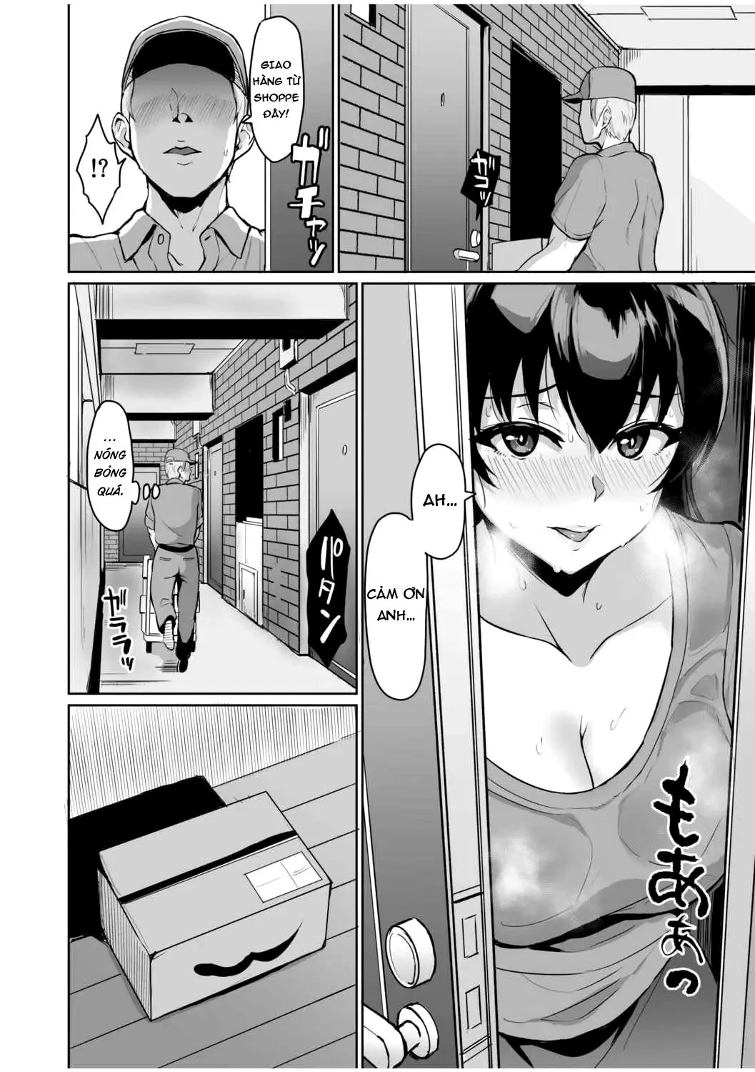 HentaiVN.net - Ảnh 18 - Moto Papakatsu Aite to no Himitsu no SEX ~Gifu Kara no Teishuku Shiken~ - Chap 5