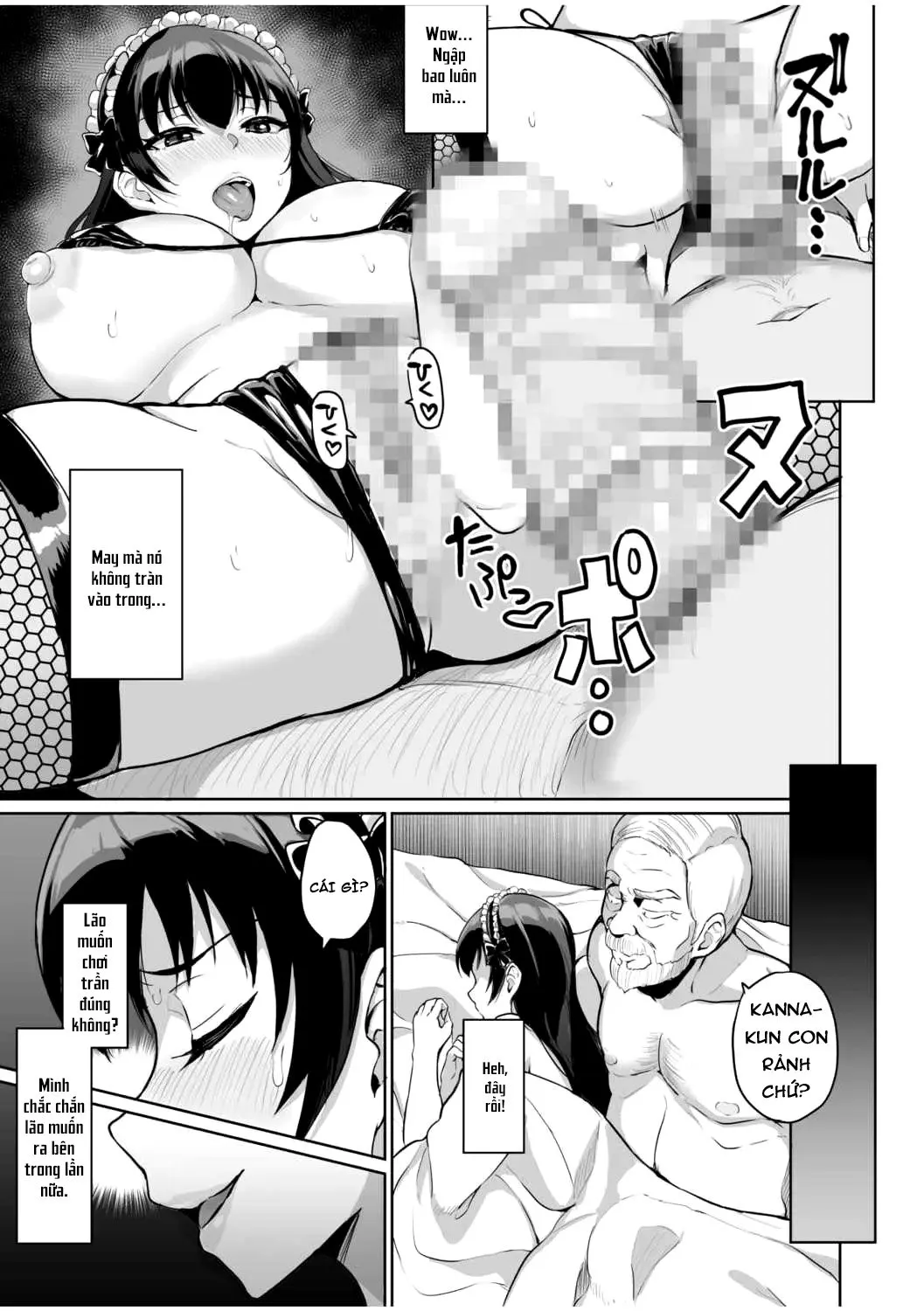 HentaiVN.net - Ảnh 5 - Moto Papakatsu Aite to no Himitsu no SEX ~Gifu Kara no Teishuku Shiken~ - Chap 5