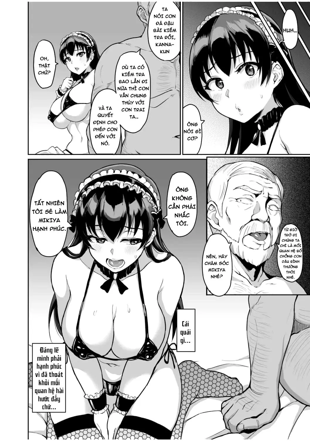 HentaiVN.net - Ảnh 6 - Moto Papakatsu Aite to no Himitsu no SEX ~Gifu Kara no Teishuku Shiken~ - Chap 5