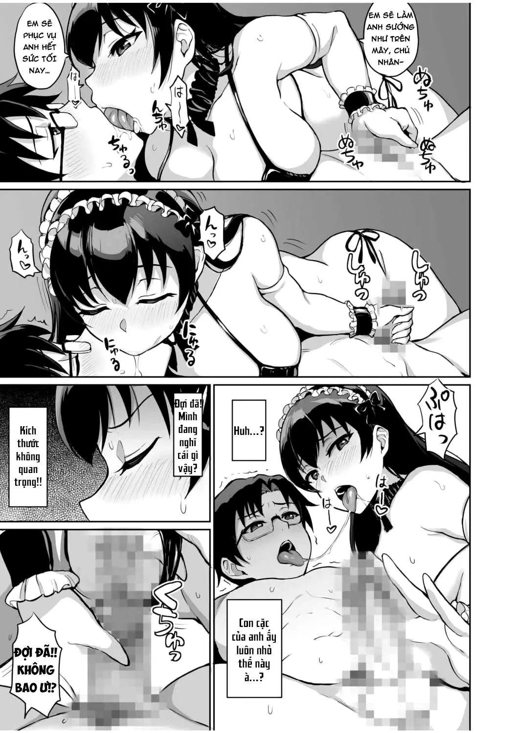 HentaiVN.net - Ảnh 9 - Moto Papakatsu Aite to no Himitsu no SEX ~Gifu Kara no Teishuku Shiken~ - Chap 5