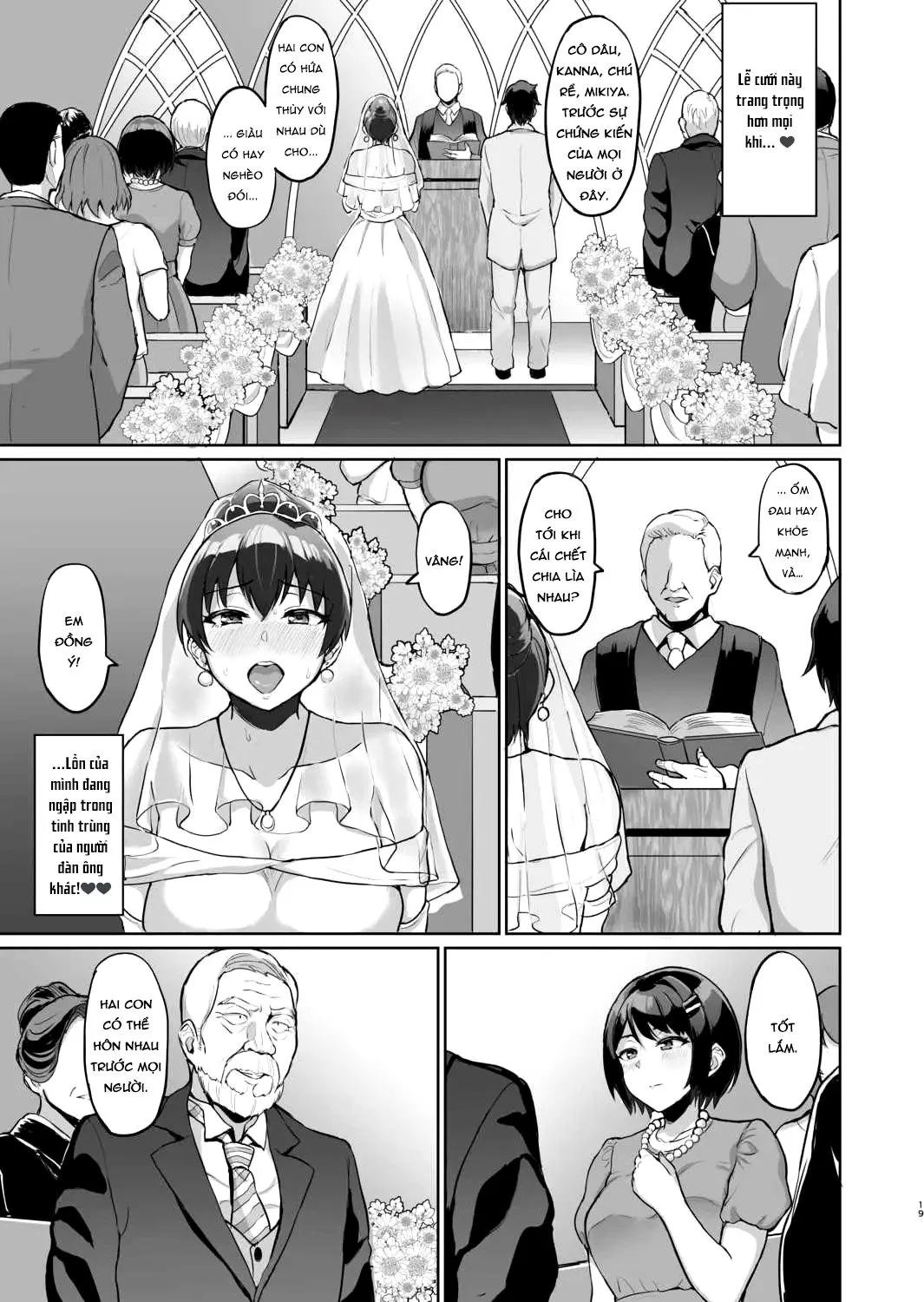HentaiVN.net - Ảnh 21 - Moto Papakatsu Aite to no Himitsu no SEX ~Gifu Kara no Teishuku Shiken~ - Chap 6