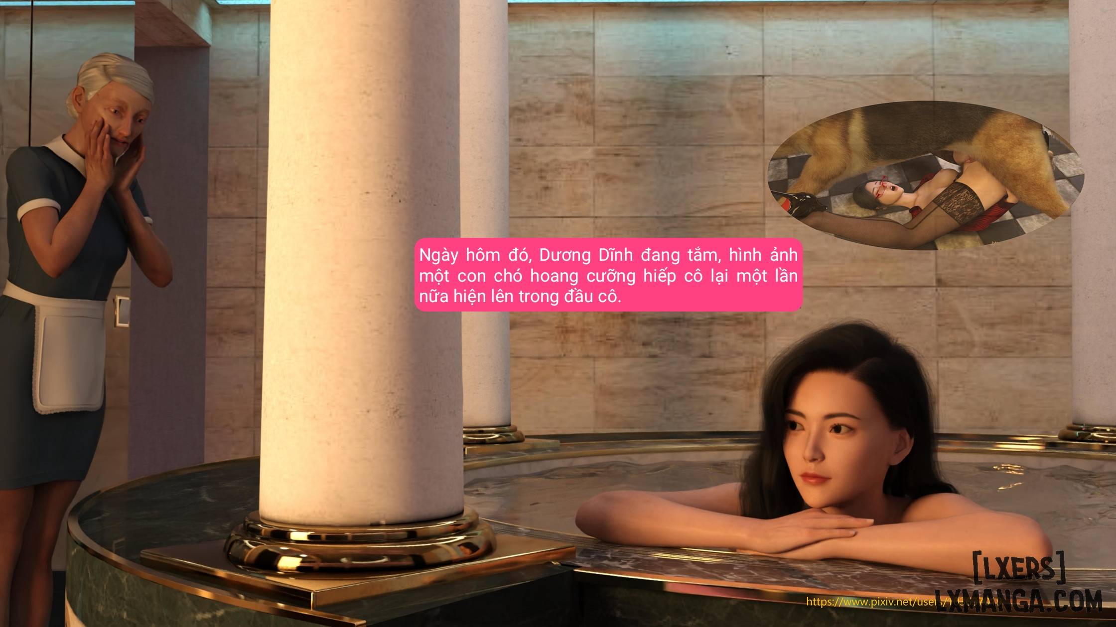 HentaiVN.net - Ảnh 9 - 失身于它 - Chương 4