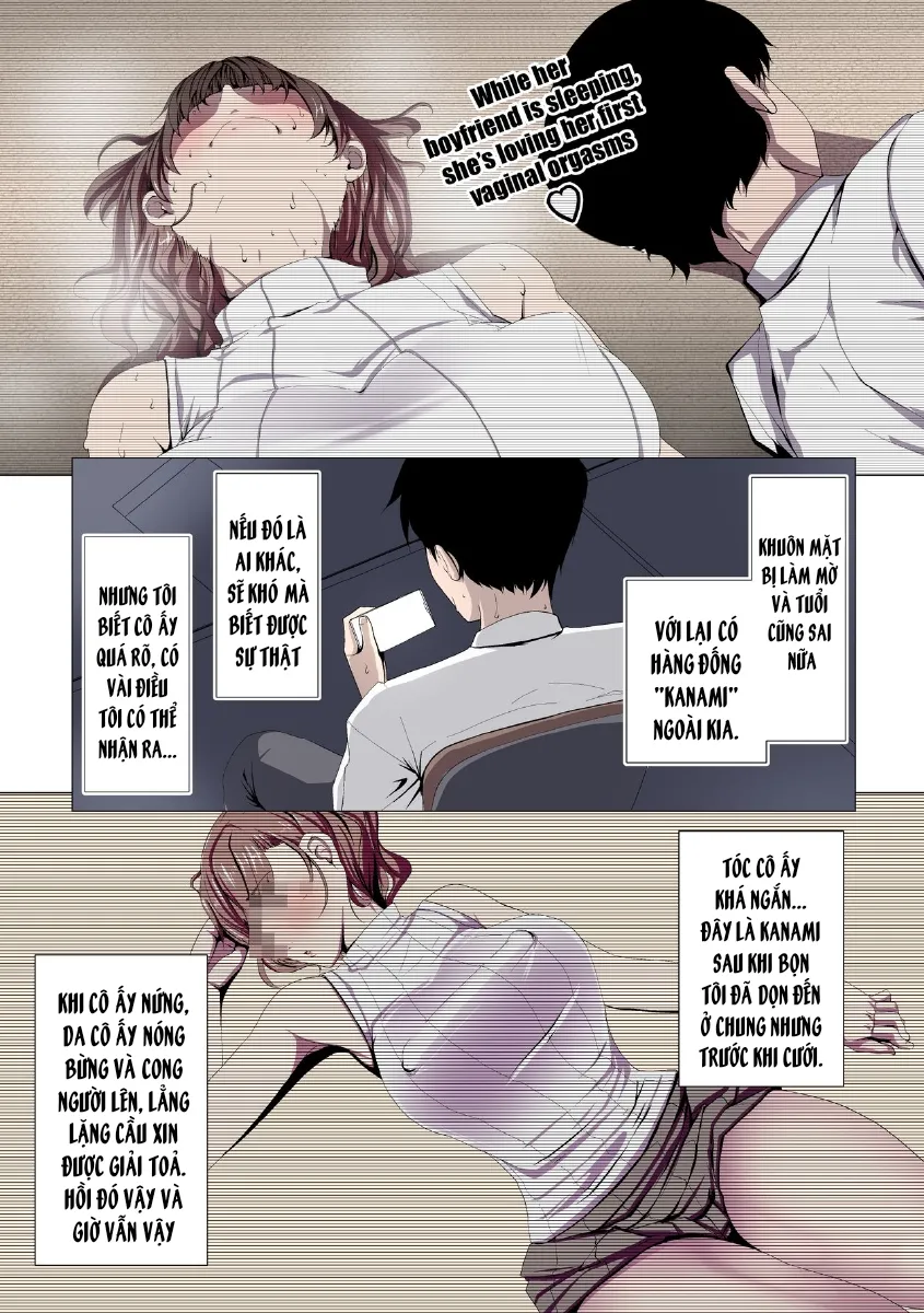 HentaiVN.net - Ảnh 8 - Oku-sama wa Aitsu no Niku Onaho ni Narimashita - Chap 1